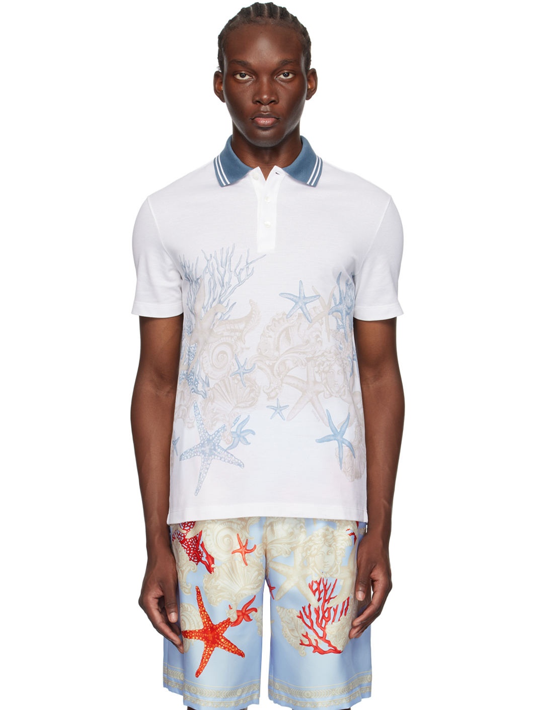 White Barocco Sea Polo - 1