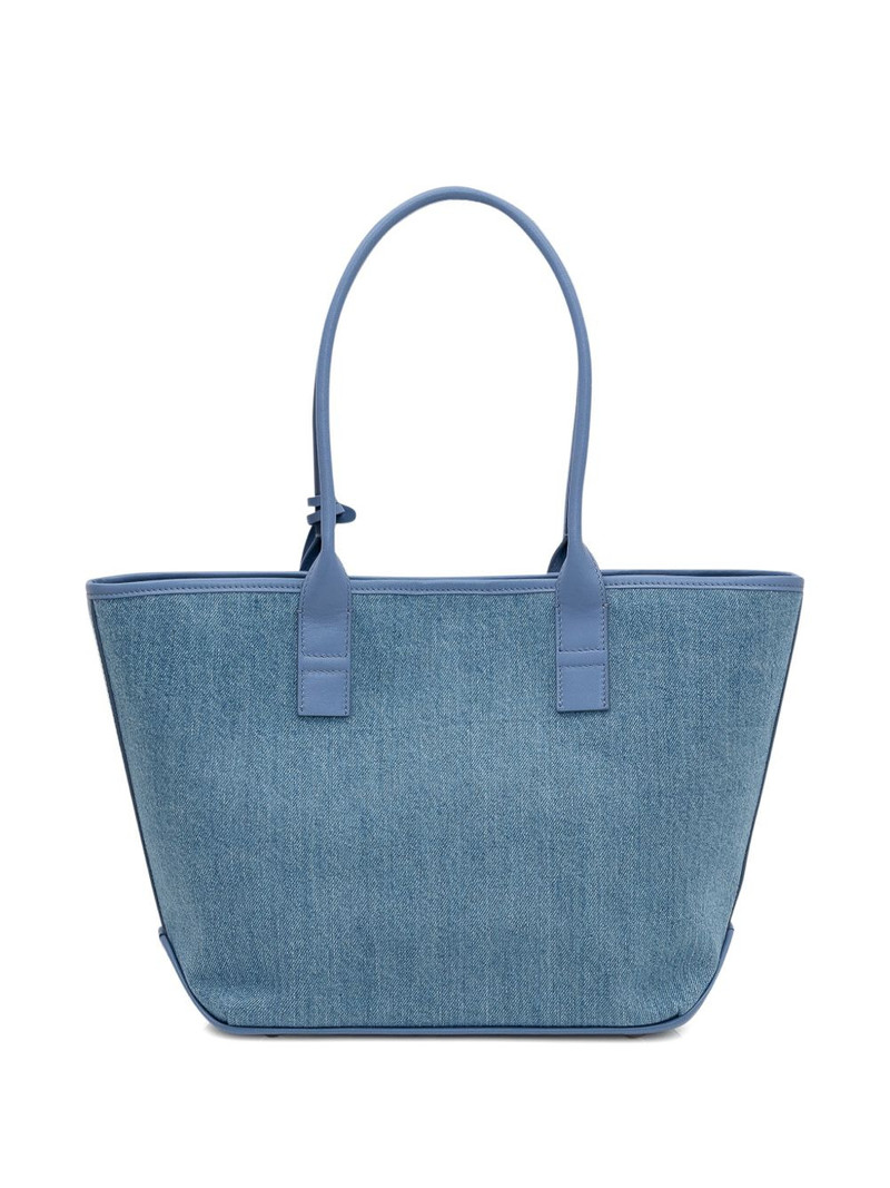 HOGAN embossed-logo cotton tote bag outlook