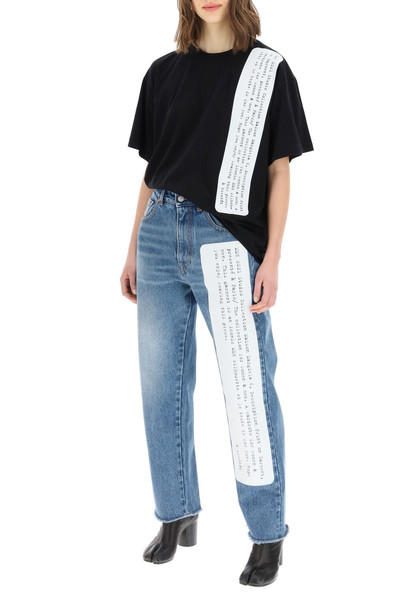 MM6 Maison Margiela ARCHIVE PRINT DENIM JEANS outlook