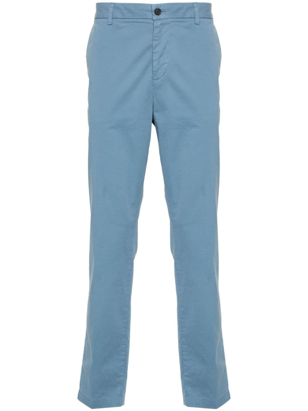 slim-cut chino trousers - 1