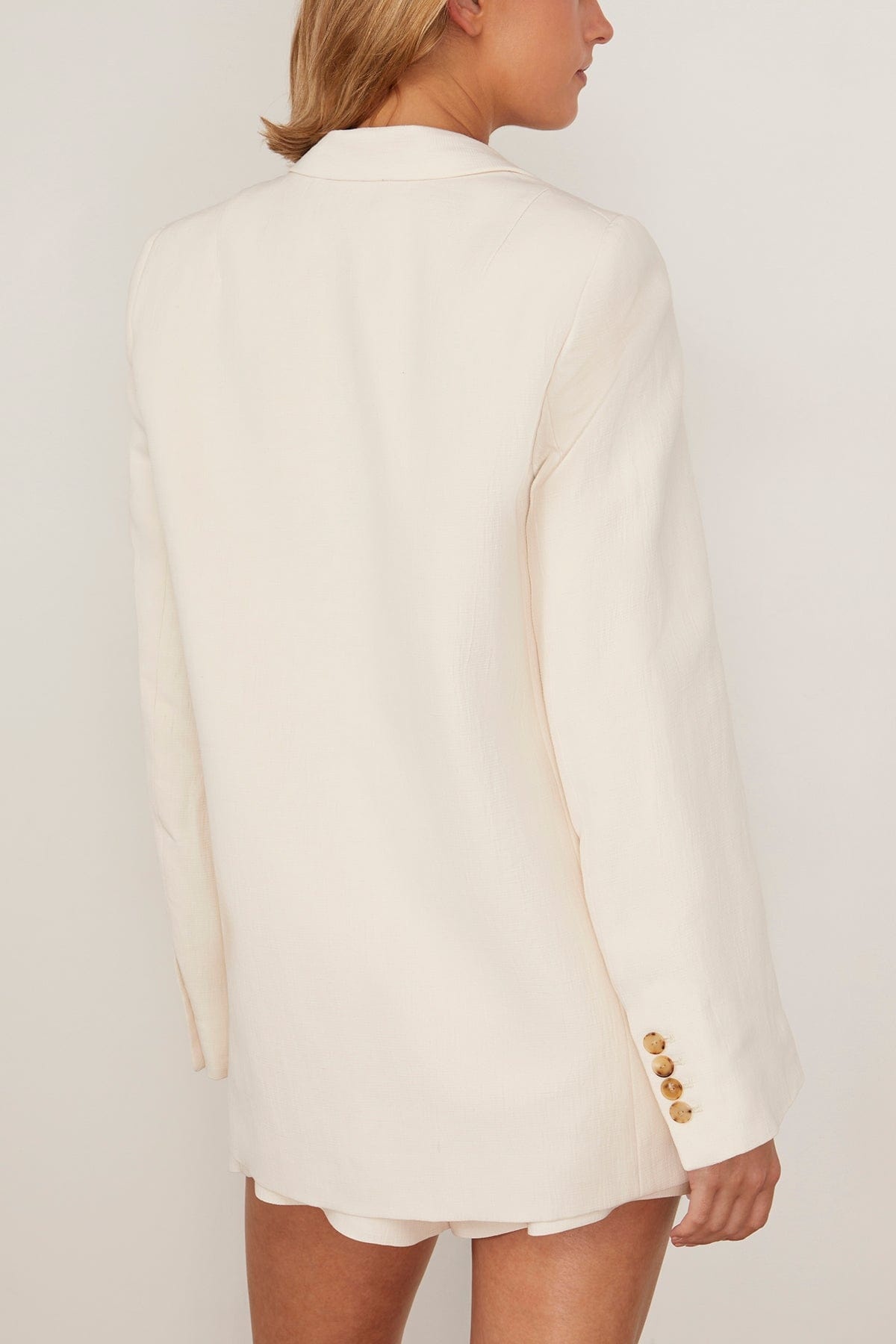 Rior Blazer in Cream - 4