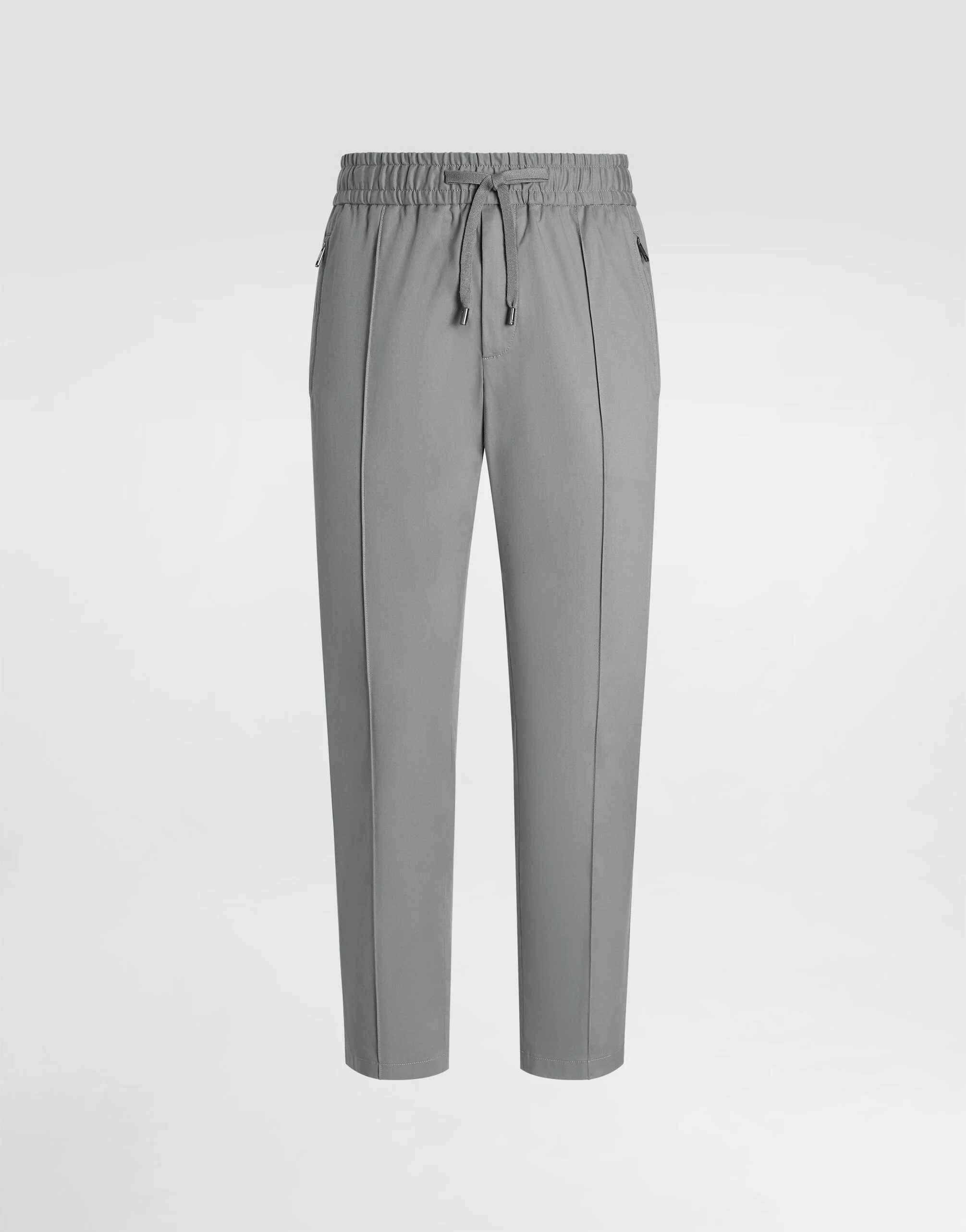 Cotton gabardine jogging trousers - 1