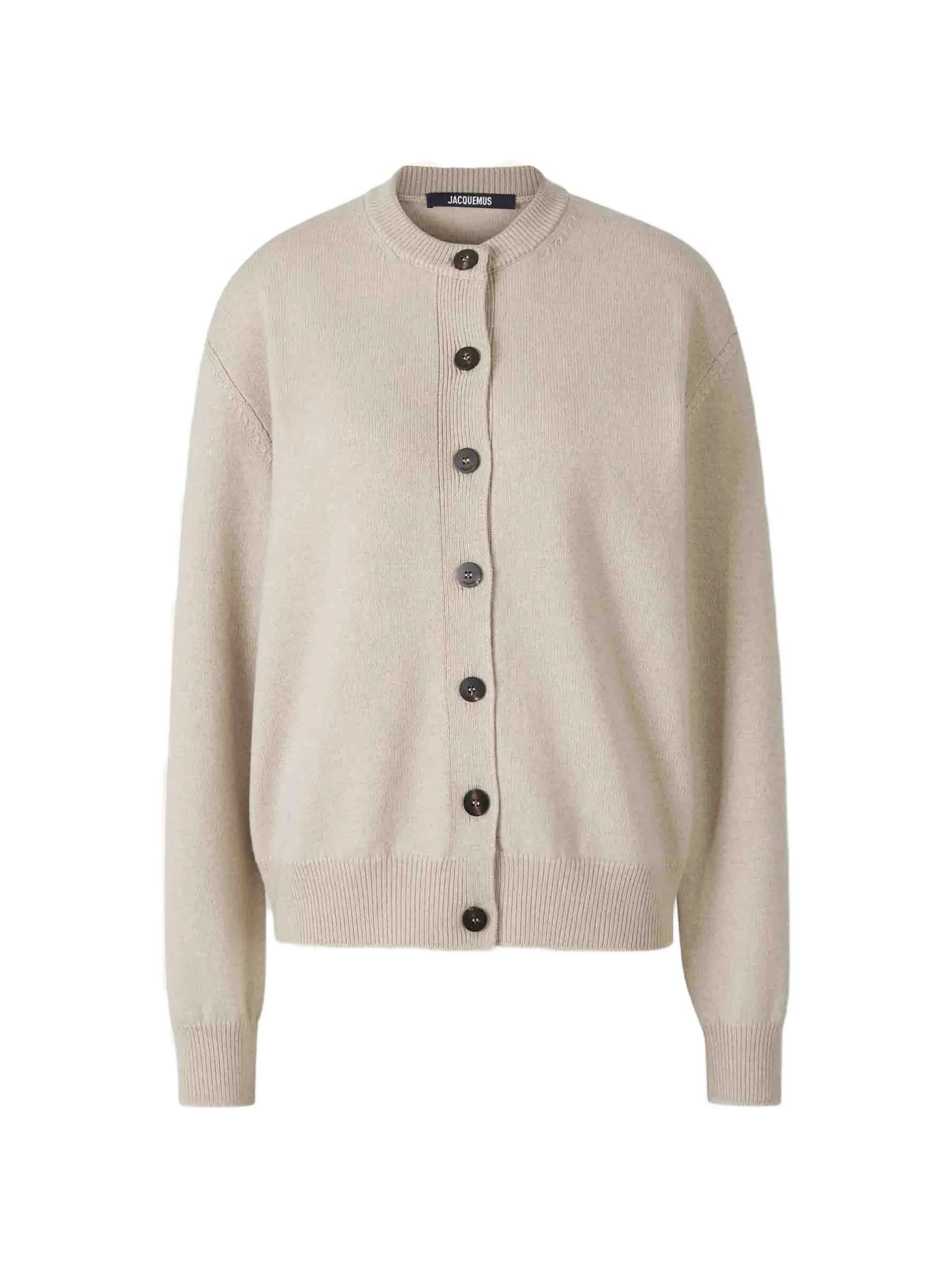Jacquemus Logo-intarsia Cardigan - 1