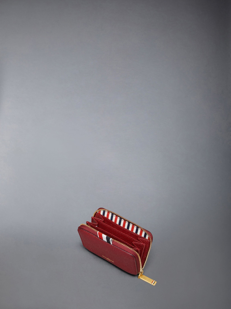 Pebble Grain Zip Around Card Holder 3