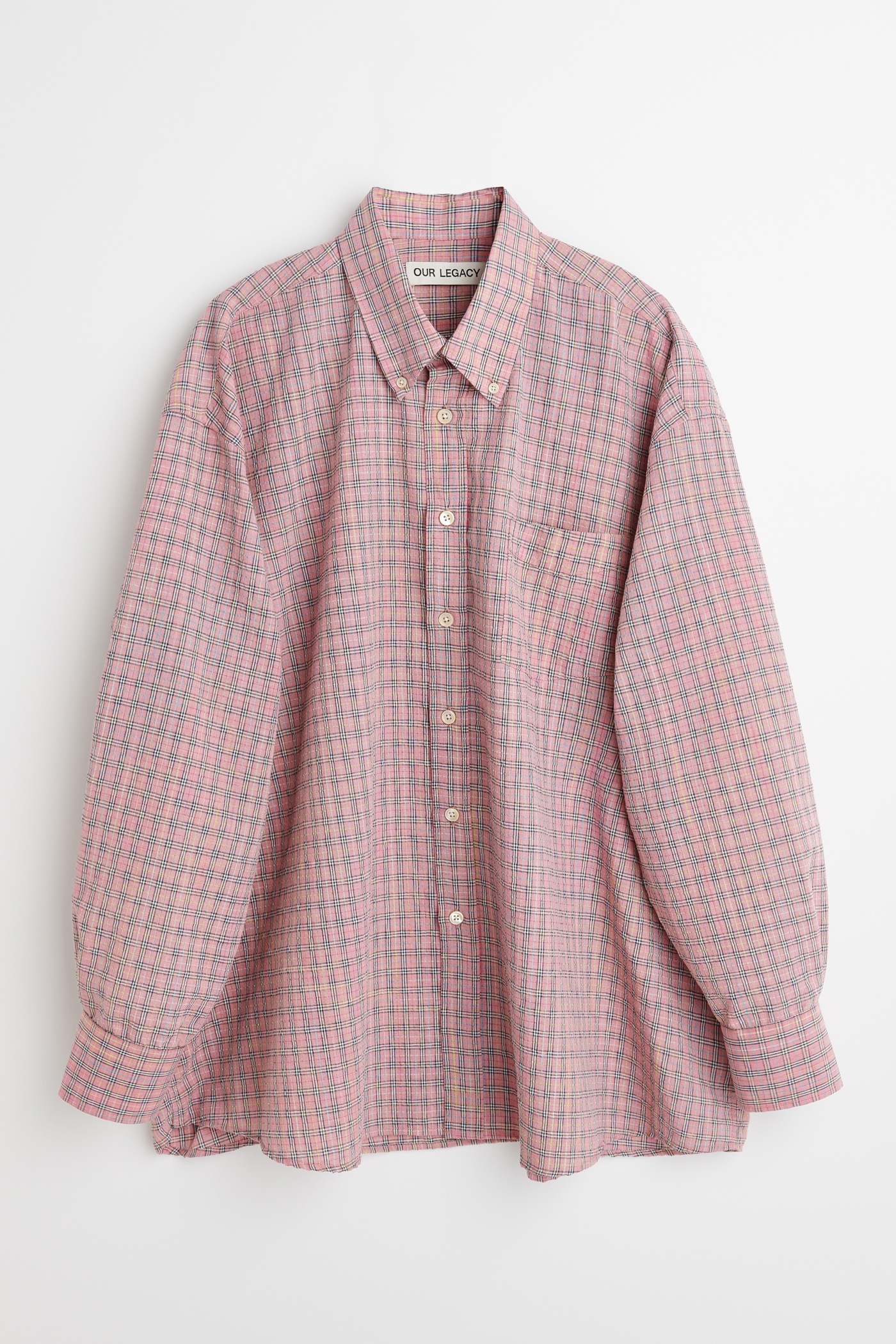 Borrowed BD Shirt Pink Kumble Check - 1