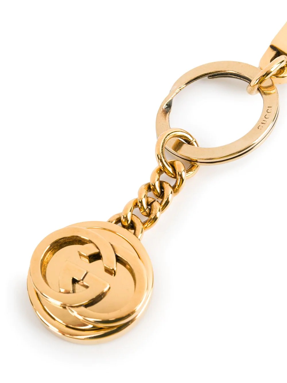 engraved-logo keychain - 2