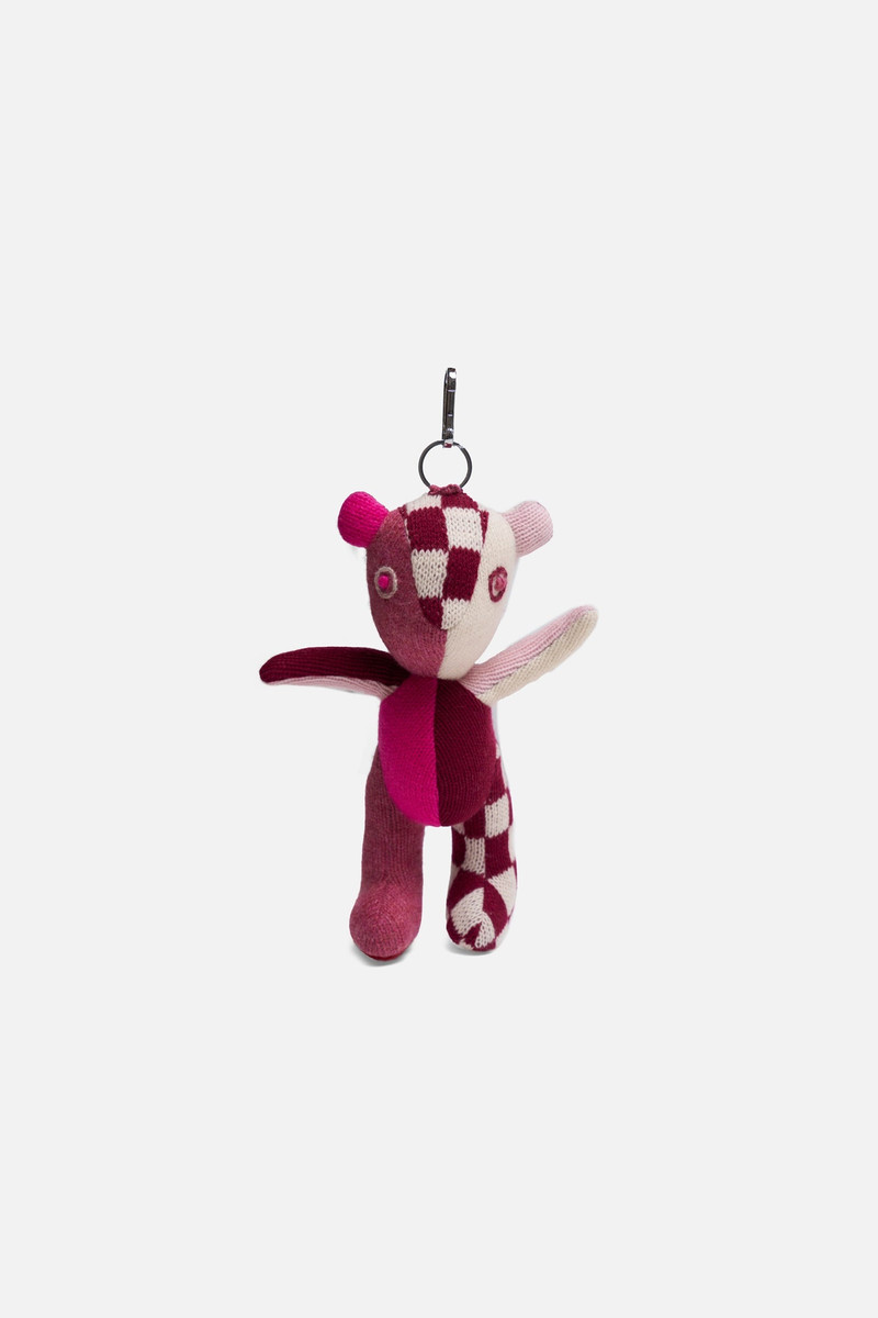 BEAR PATCHWORK KEYCHAIN 1