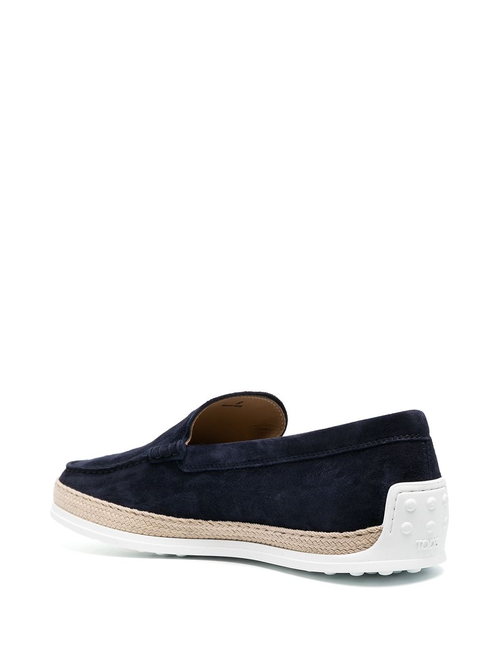 slip-on suede loafers - 3