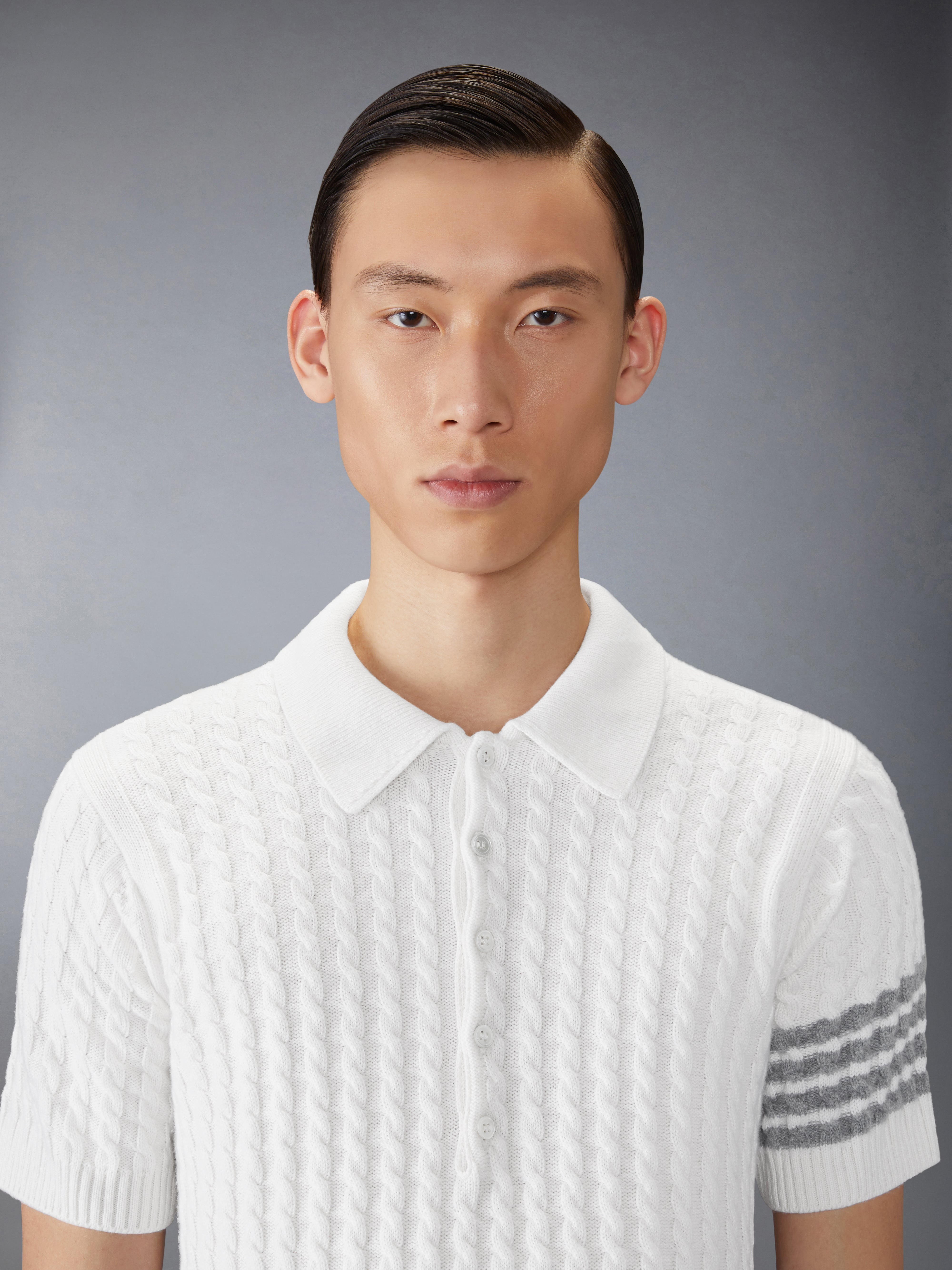 CASHMERE 4-BAR POLO - 6