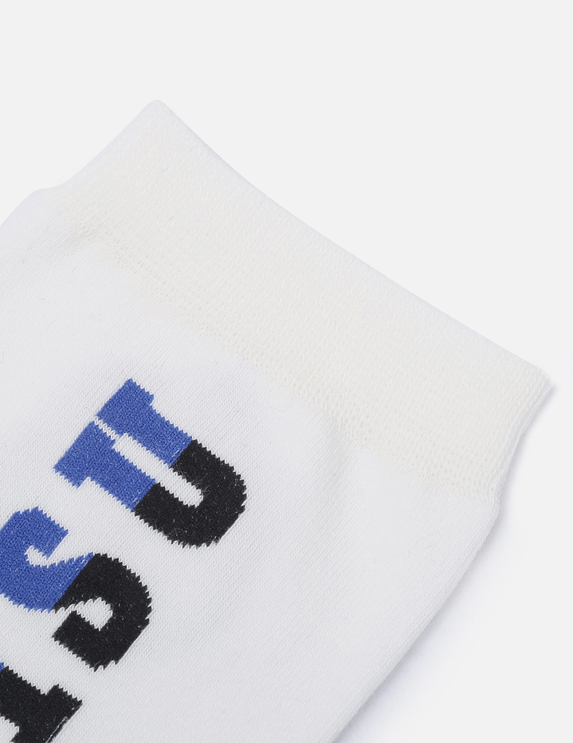 POMPADOUR DARUMA EMBROIDERED LONG SOCKS - 3