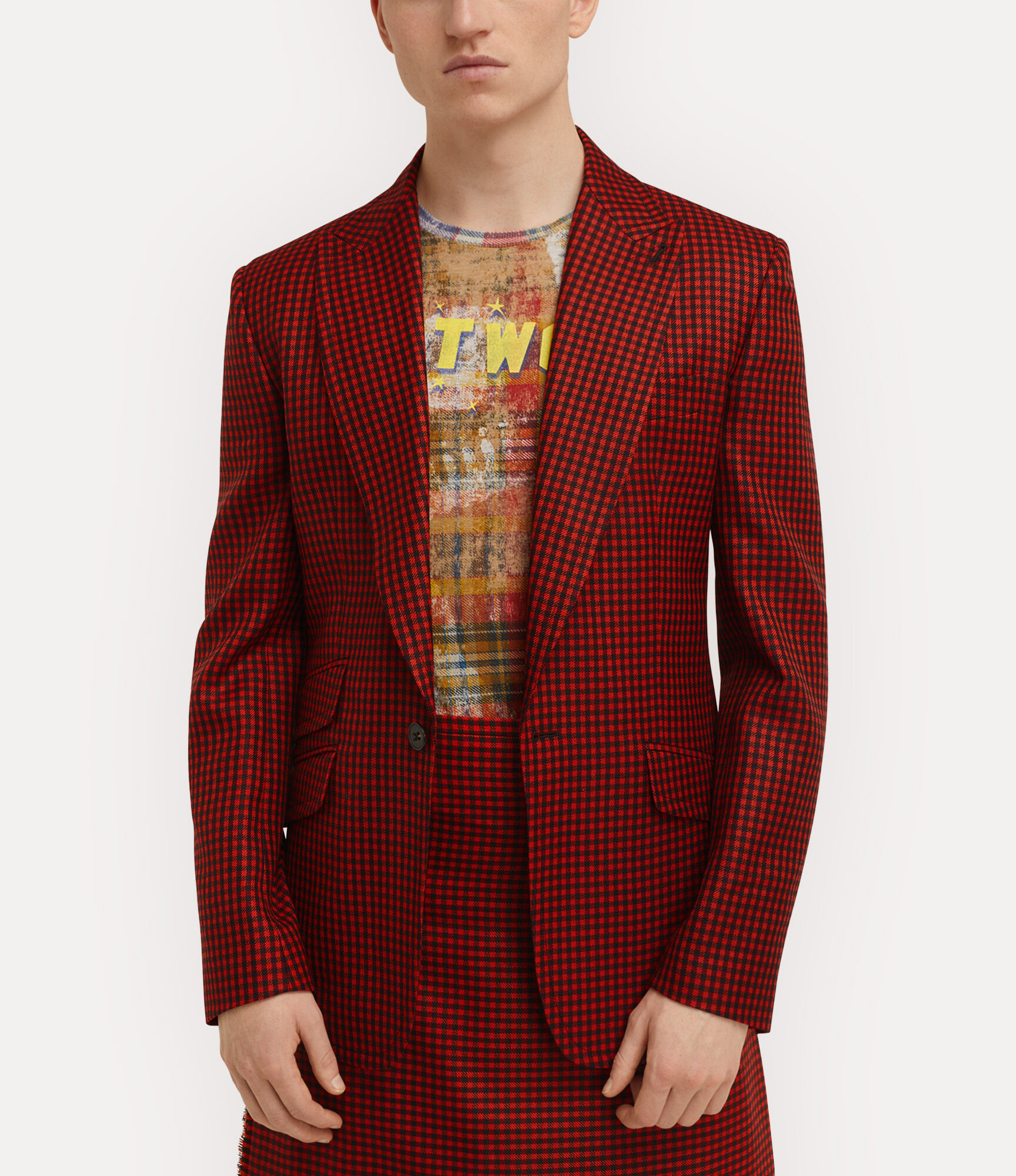 ONE BUTTON JACKET - 7