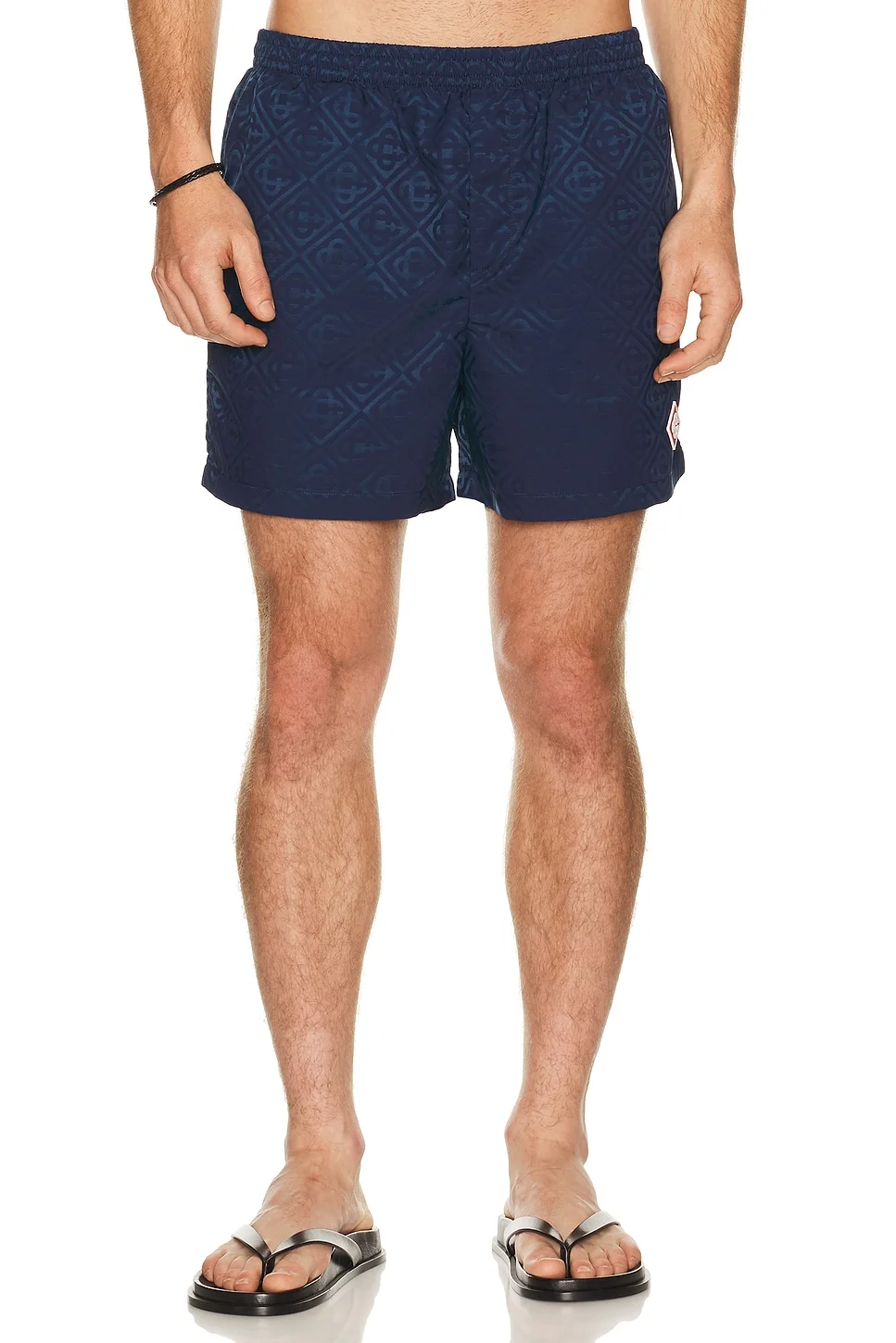 Monogram Jacquard Swim Shorts - 1