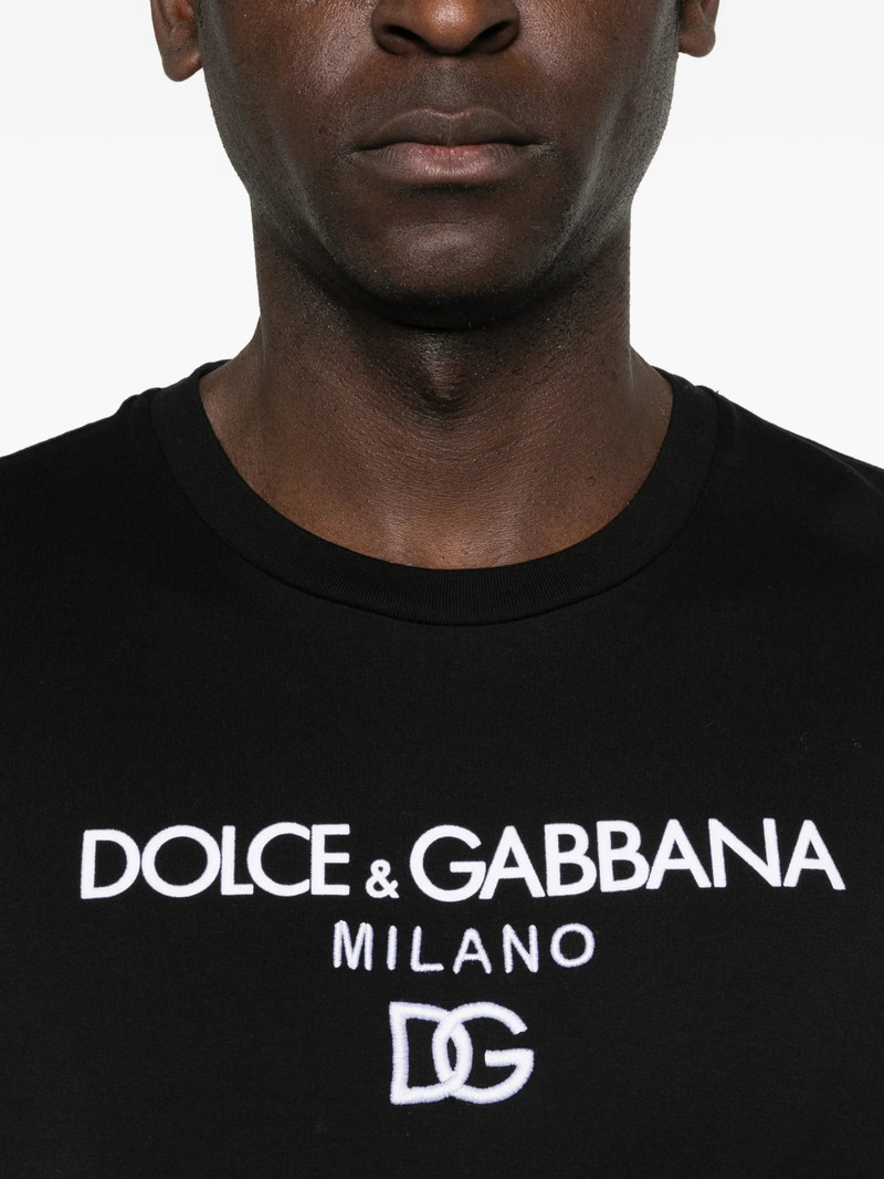 Dolce & Gabbana Dolce & Gabbana Logo-embroidered T-shirt outlook