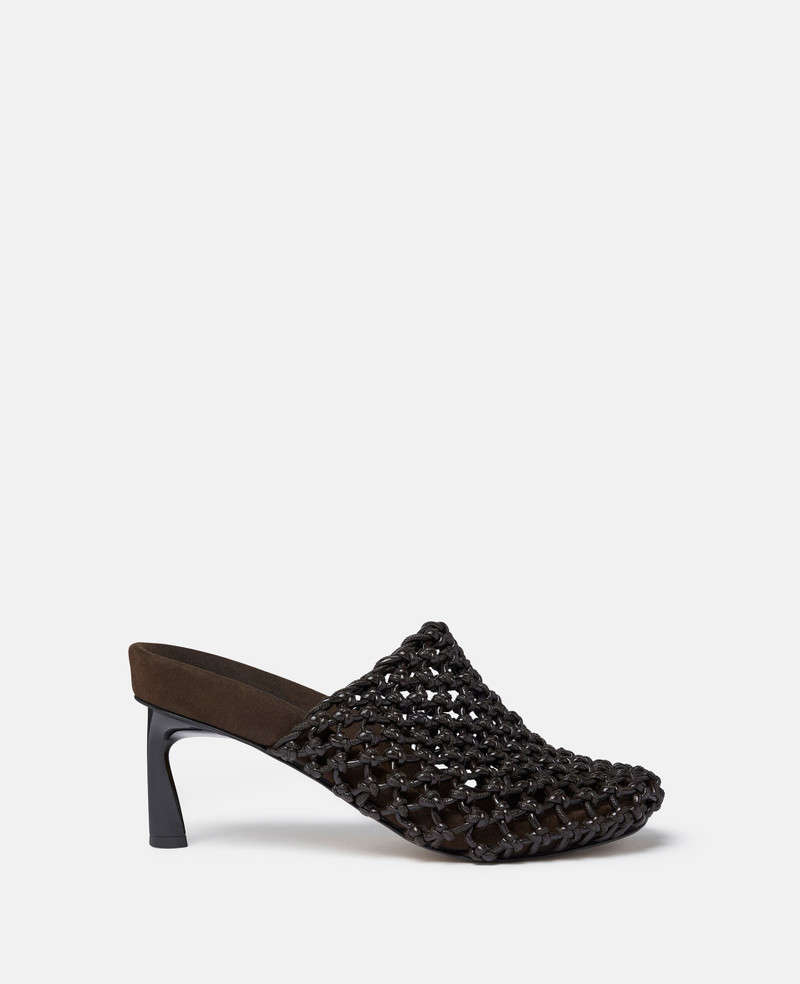 Terra Recycled Knotted Net Mules - 1