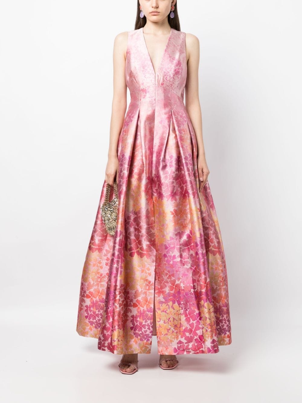Brooke Gown abstract-print dress - 2