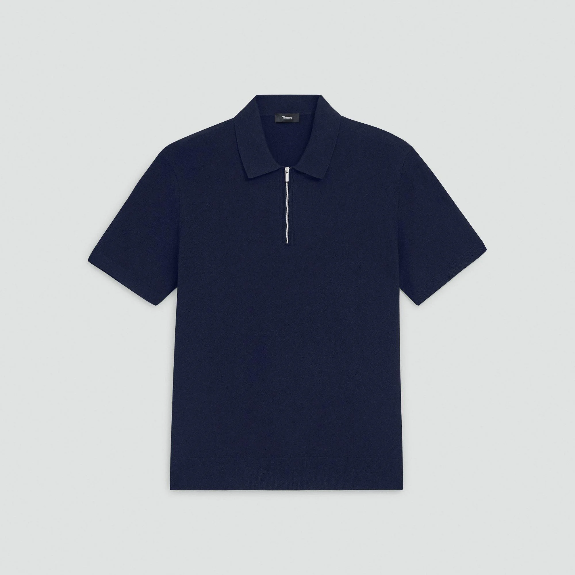 Quarter-Zip Polo Shirt in Light Bilen - 1