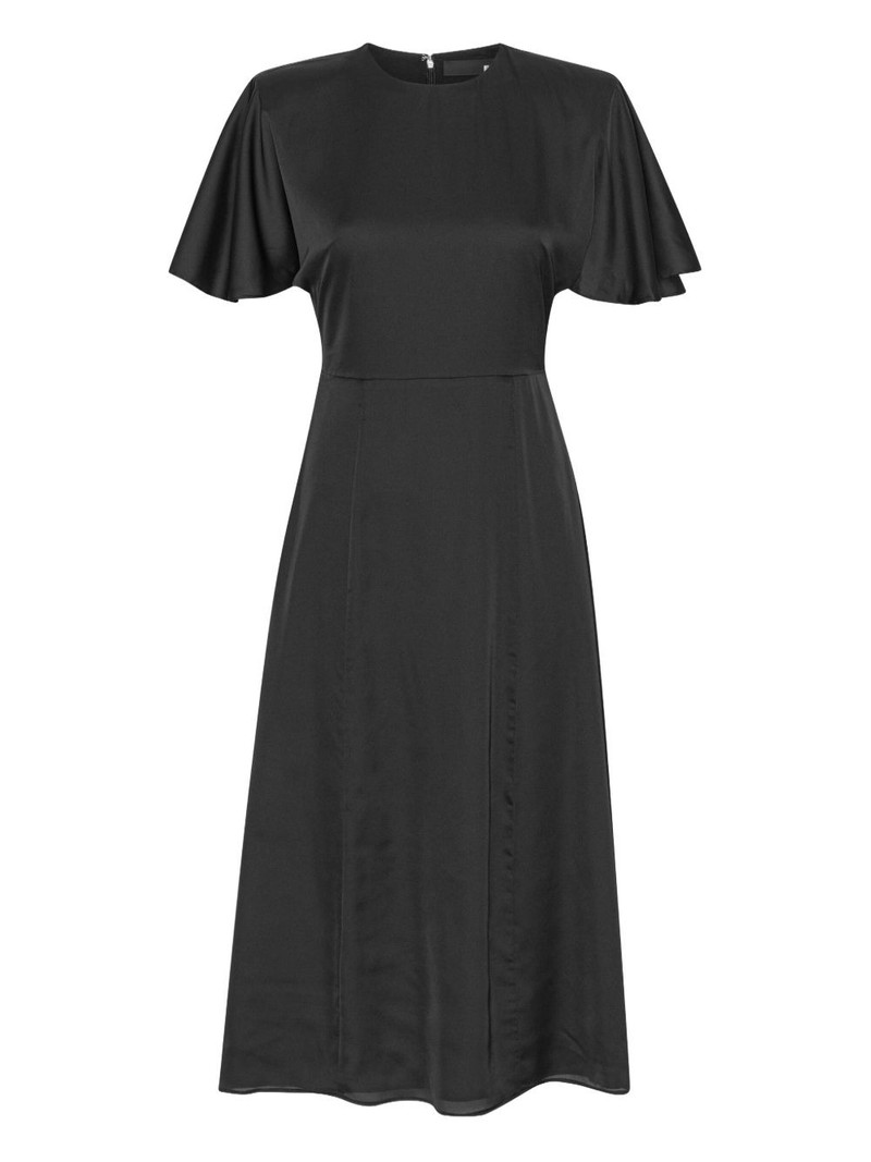 chiffon midi dress 1