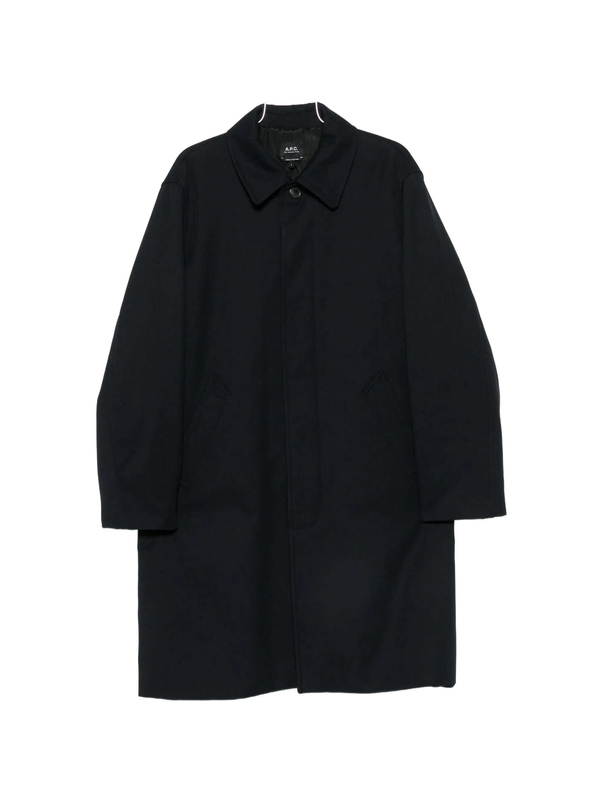 A.p.c. Concealed-button Coat - 1