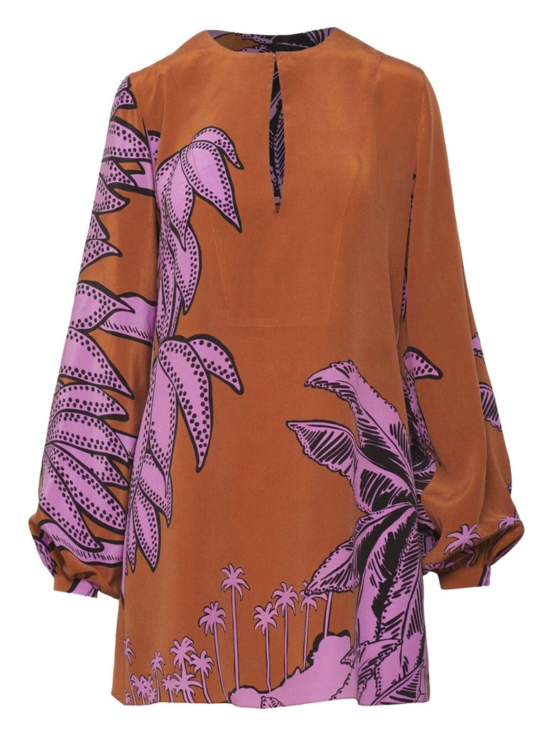 graphic-print tunic 1