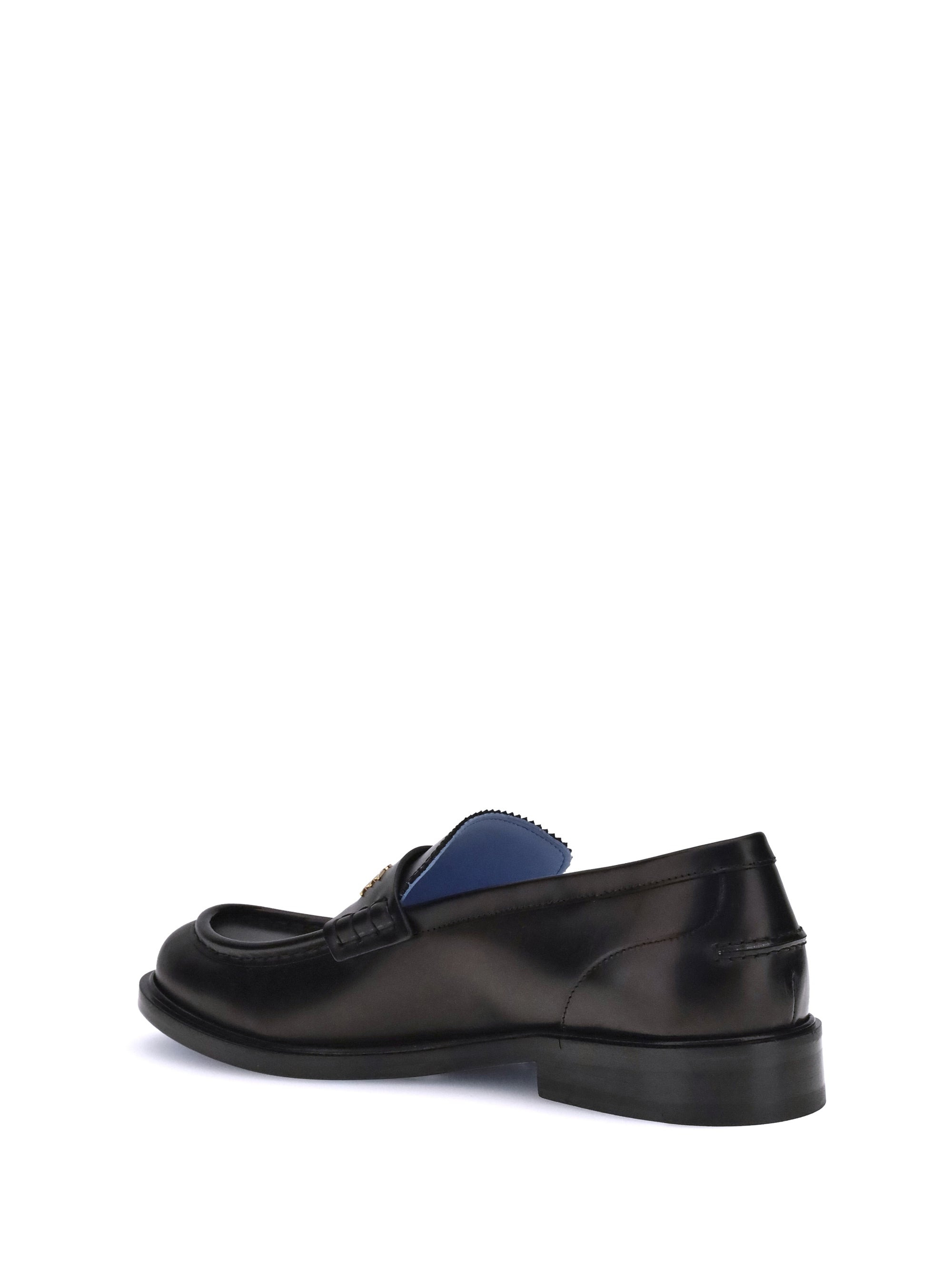 Versace Men Leather Loafers - 3