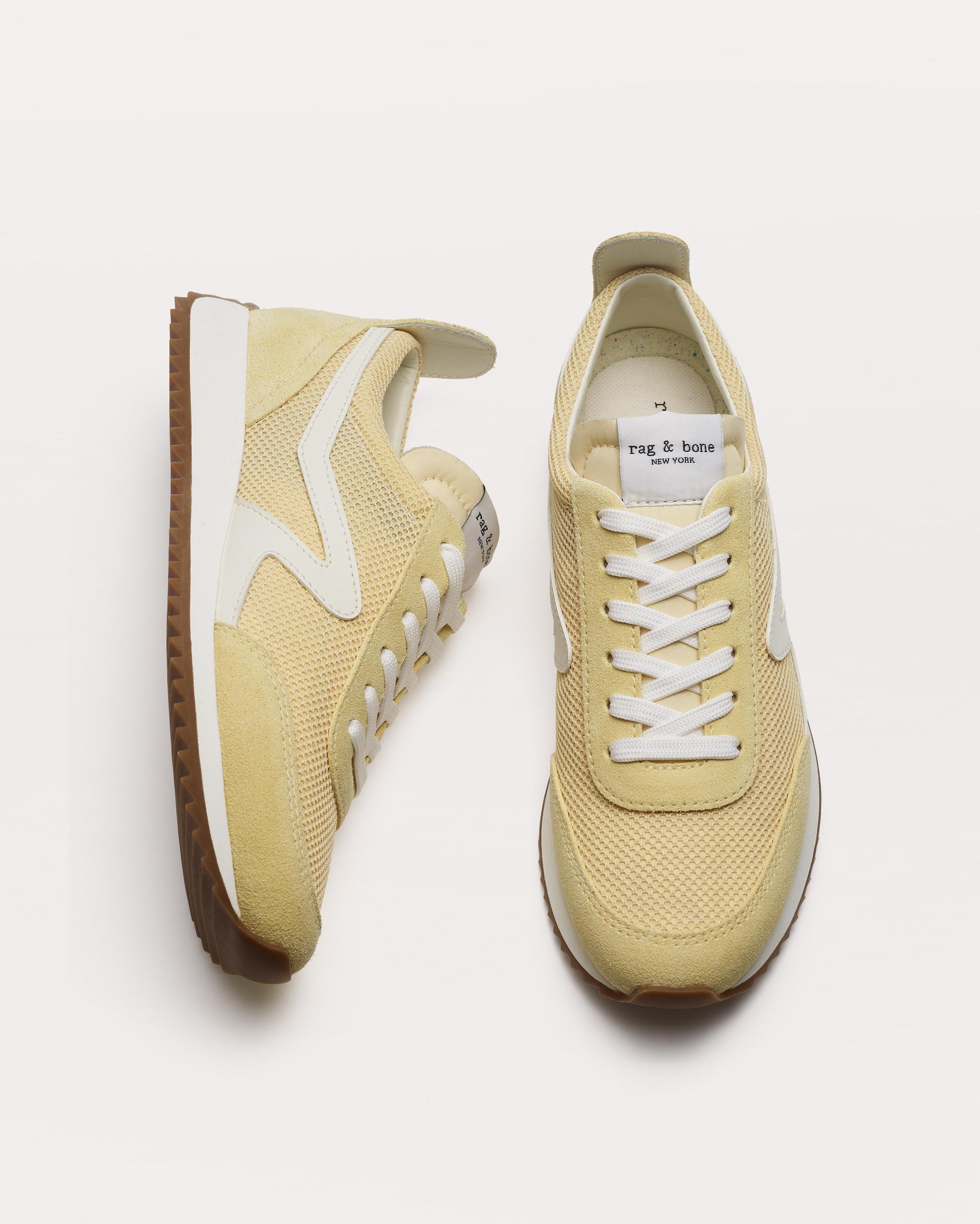 Retro Runner Sneakers
Mesh & Suede - 5