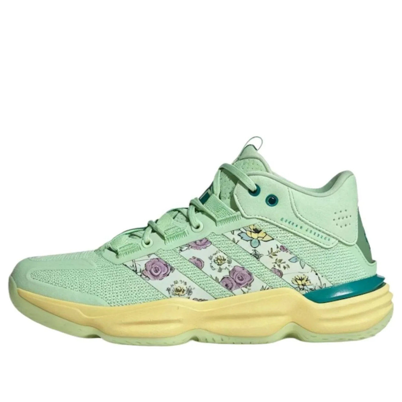 (WMNS) adidas x Disney Princess Court Stabil Indoor 'Green' KJ0657 - 1