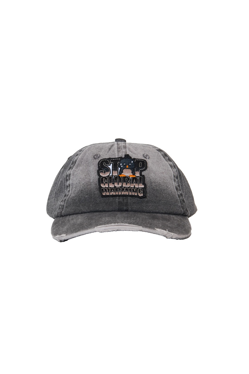 Praying Global Warming Hat Brown 1