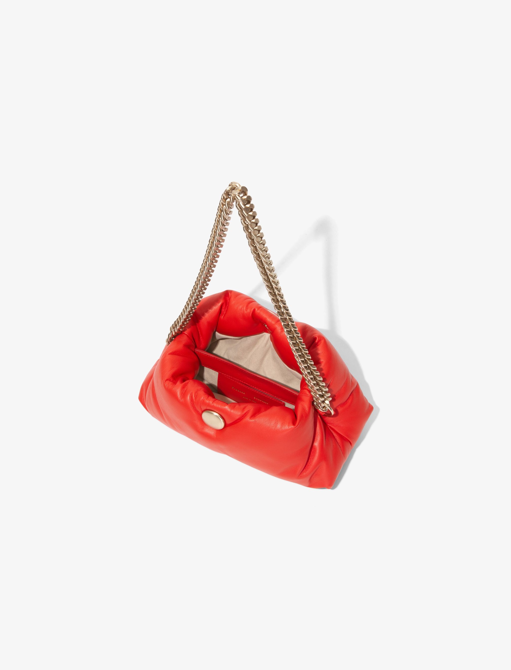 Small Puffy Chain Tobo Bag - 6