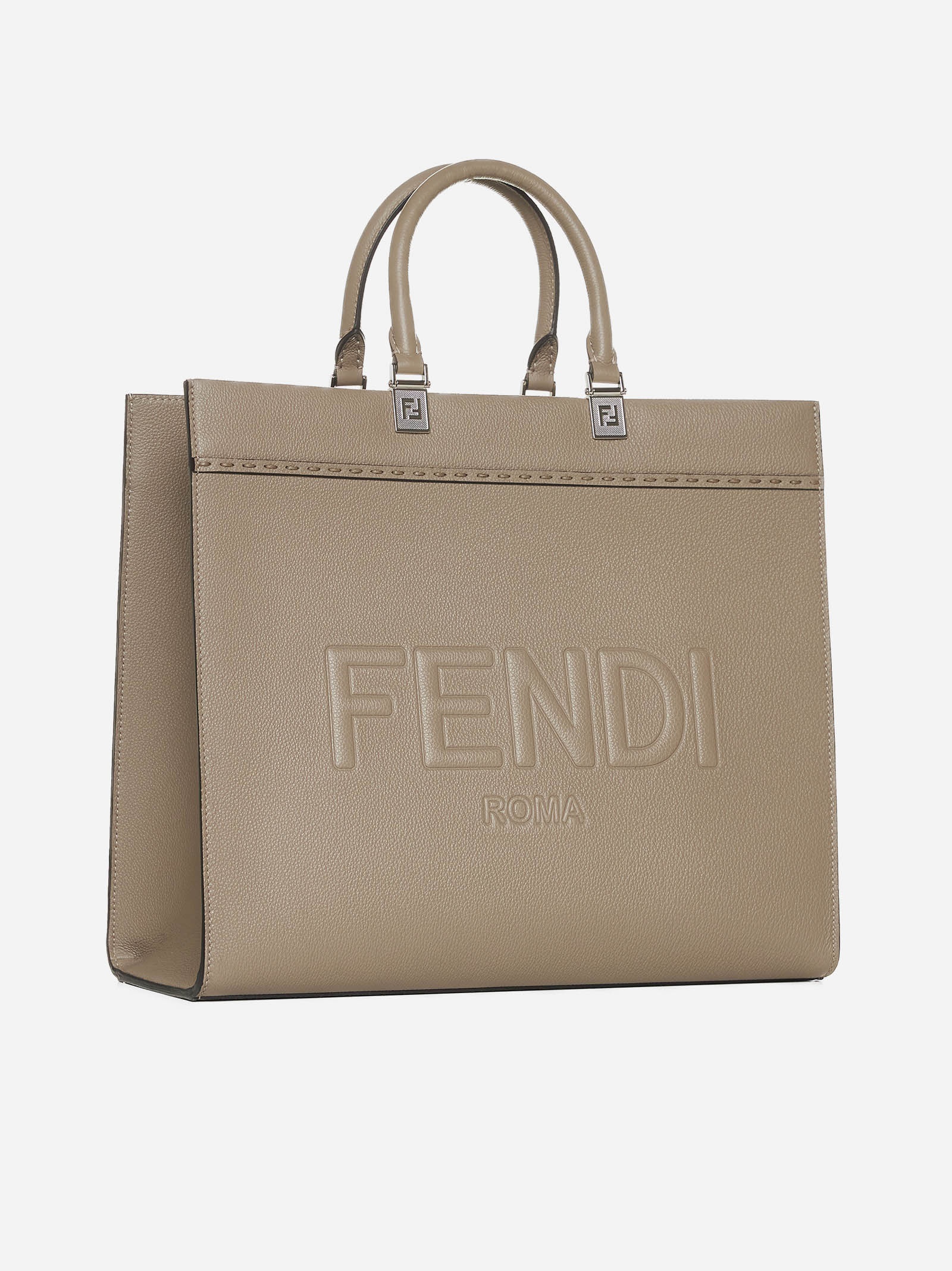 Fendi Sunshine leather medium tote bag - 2