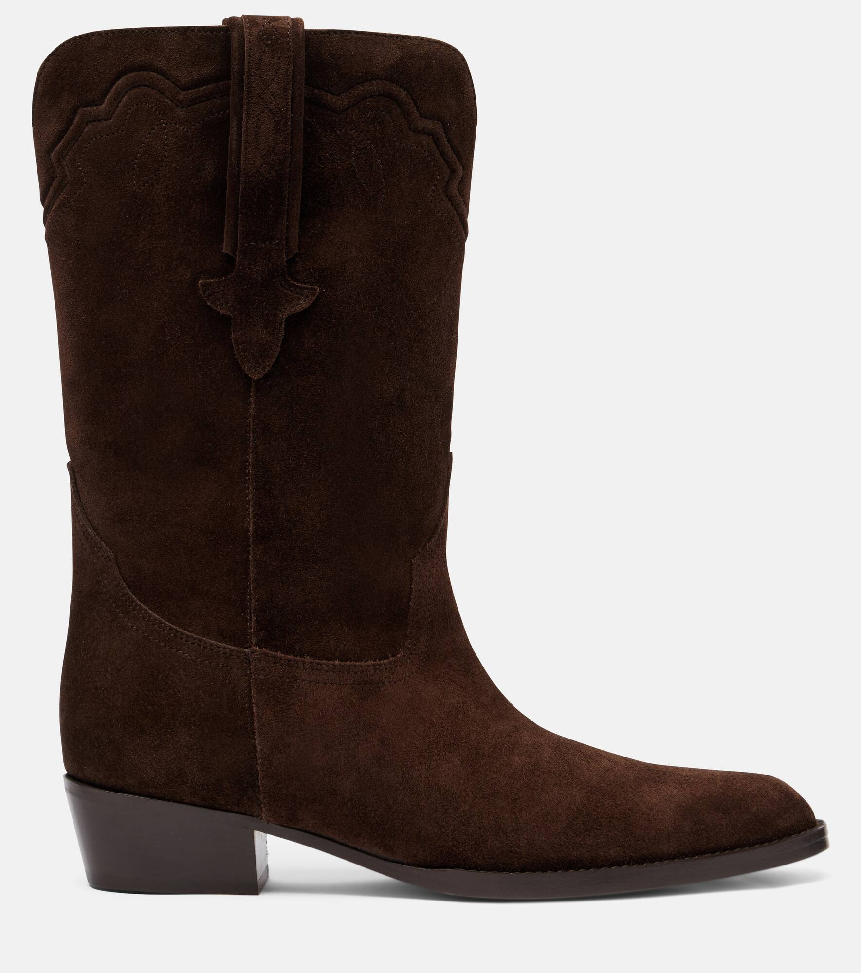 Hilda 35 suede cowboy boots - 4