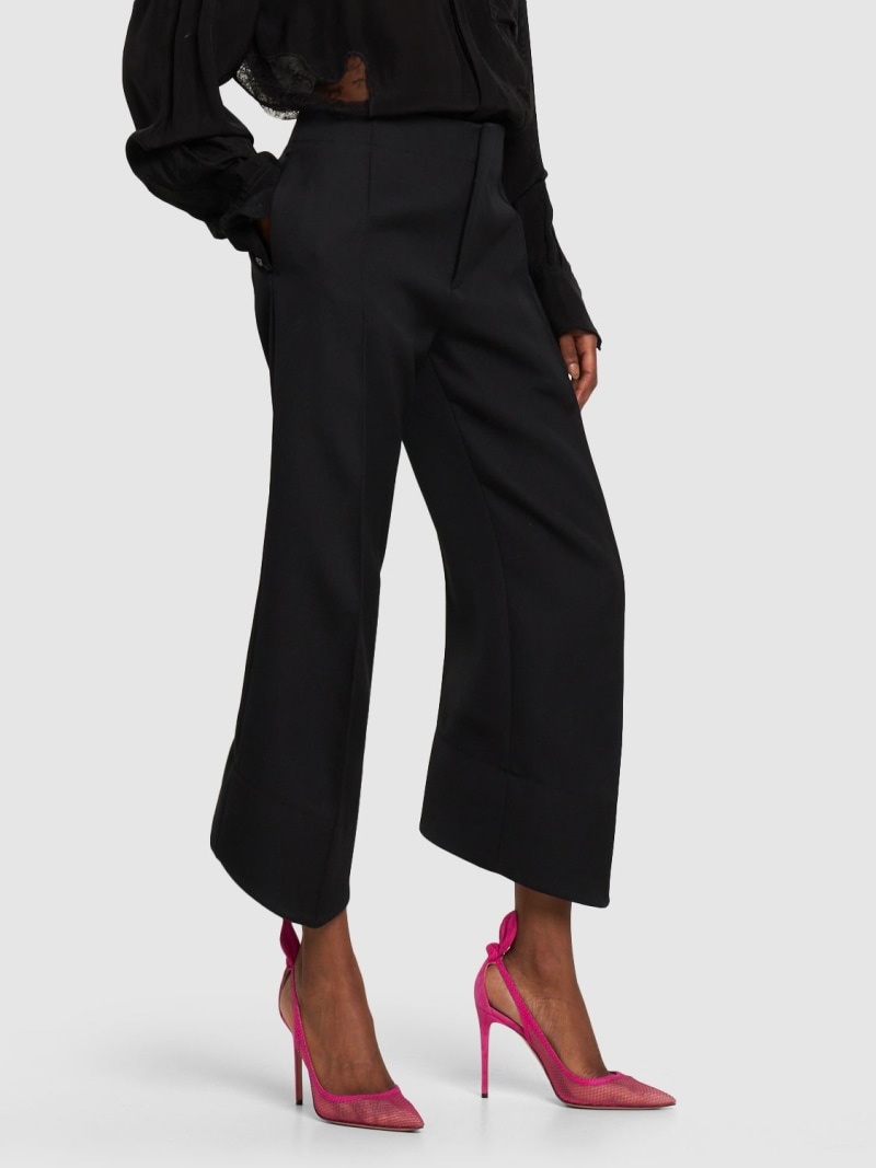 100mm Bow Tie mesh pumps - 2