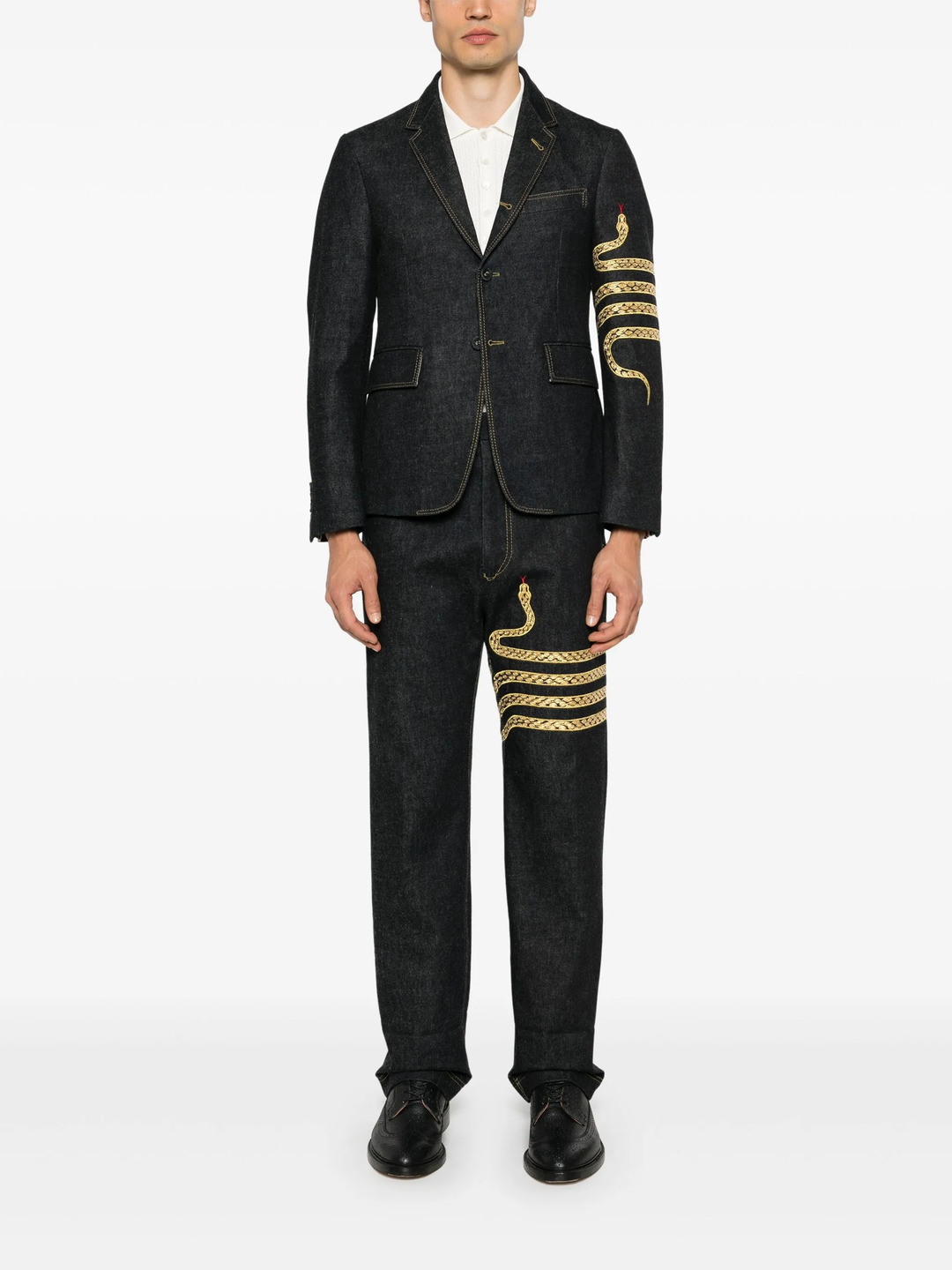 Lunar New Year Denim Sportcoat - 2