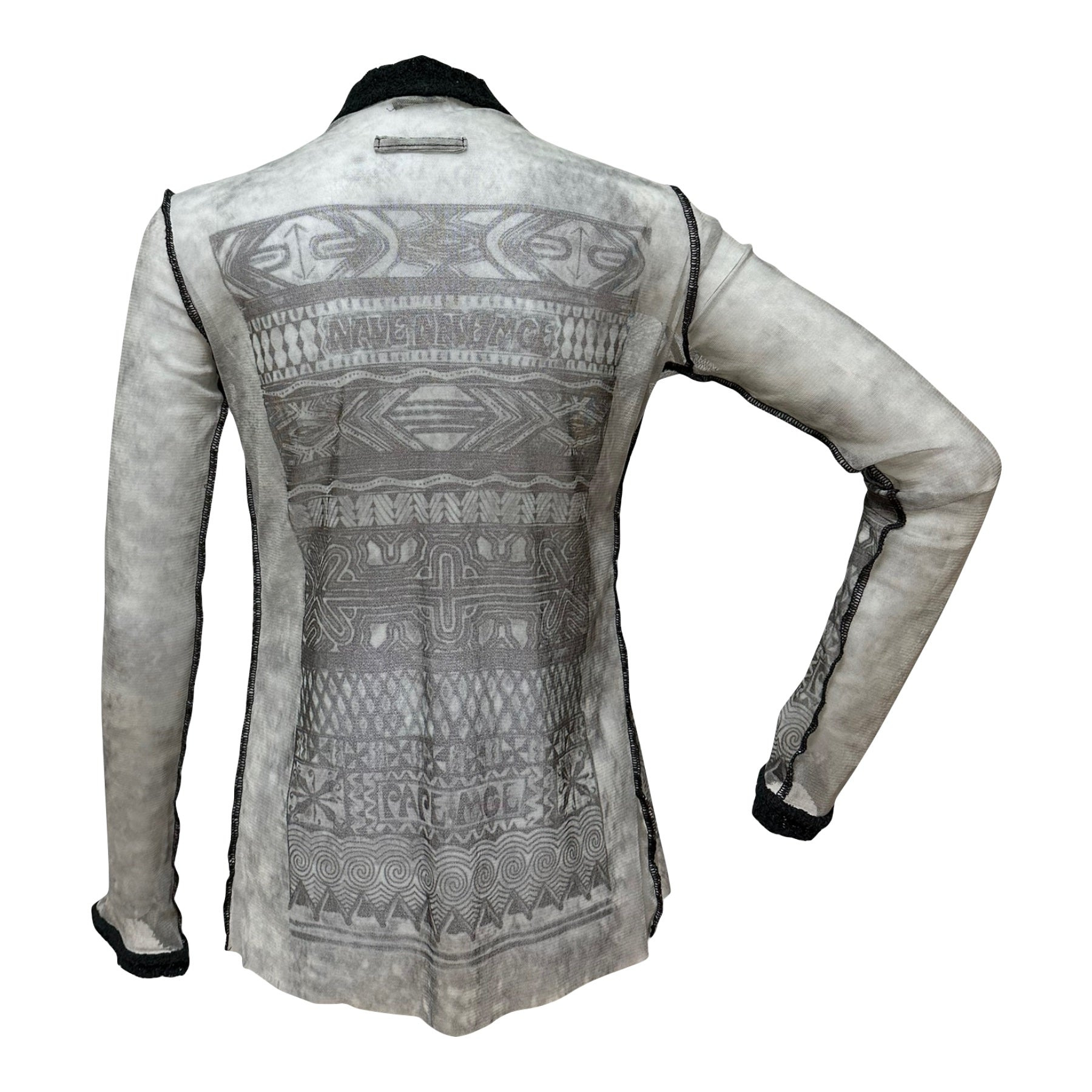 JEAN PAUL GAULTIER Mesh Cardigan - 2