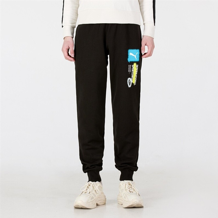 PUMA Logo International Sportswear Pants 'Black' 536306-01 - 3