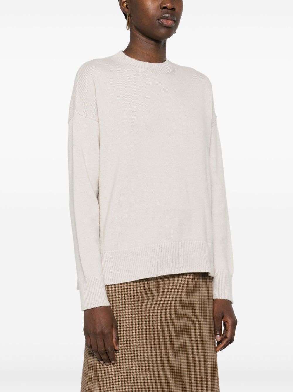 ribbed-knit jumper - 3