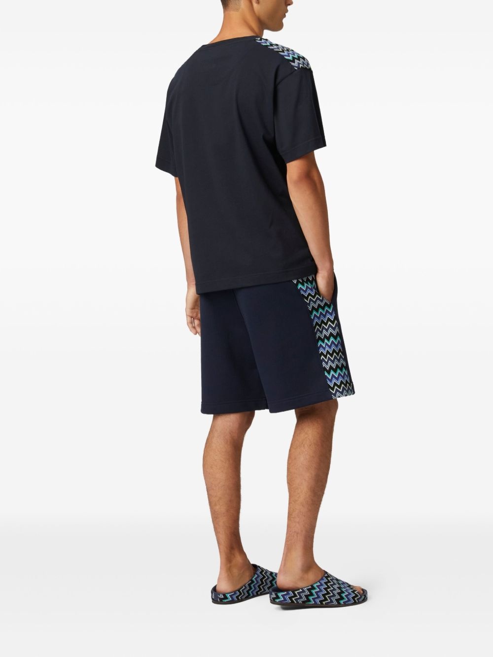 Zigzag-pattern shorts - 3