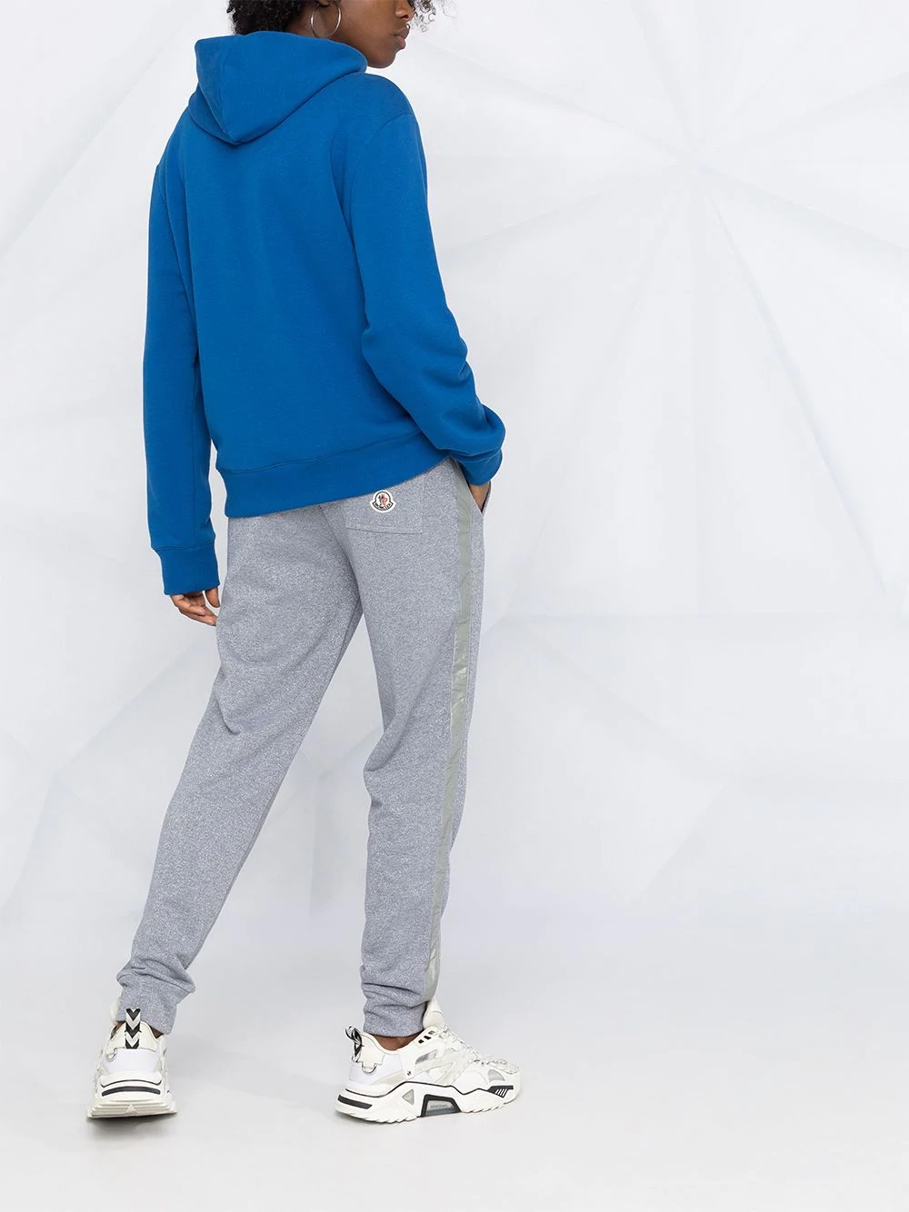 side-stripe logo-patch track pants - 6