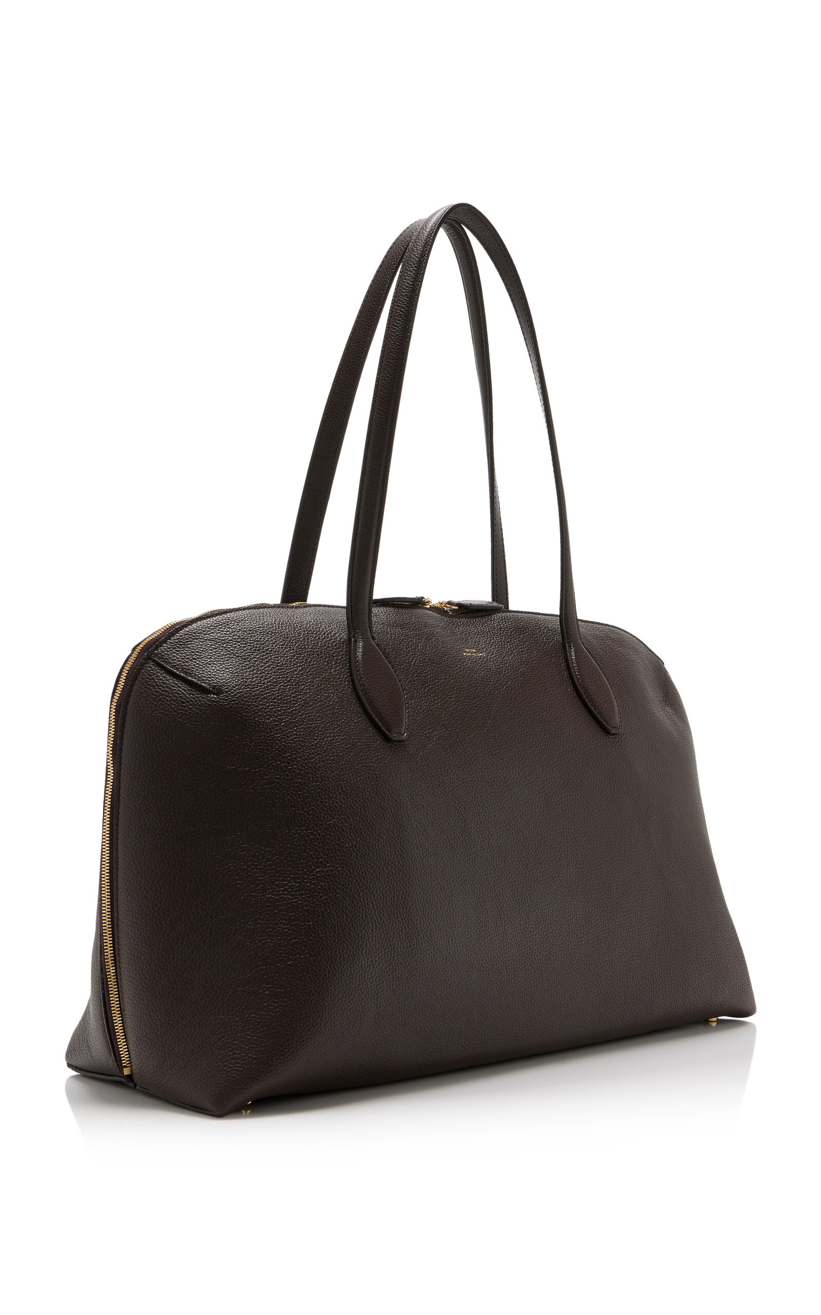 Leather Tote Bag brown - 4