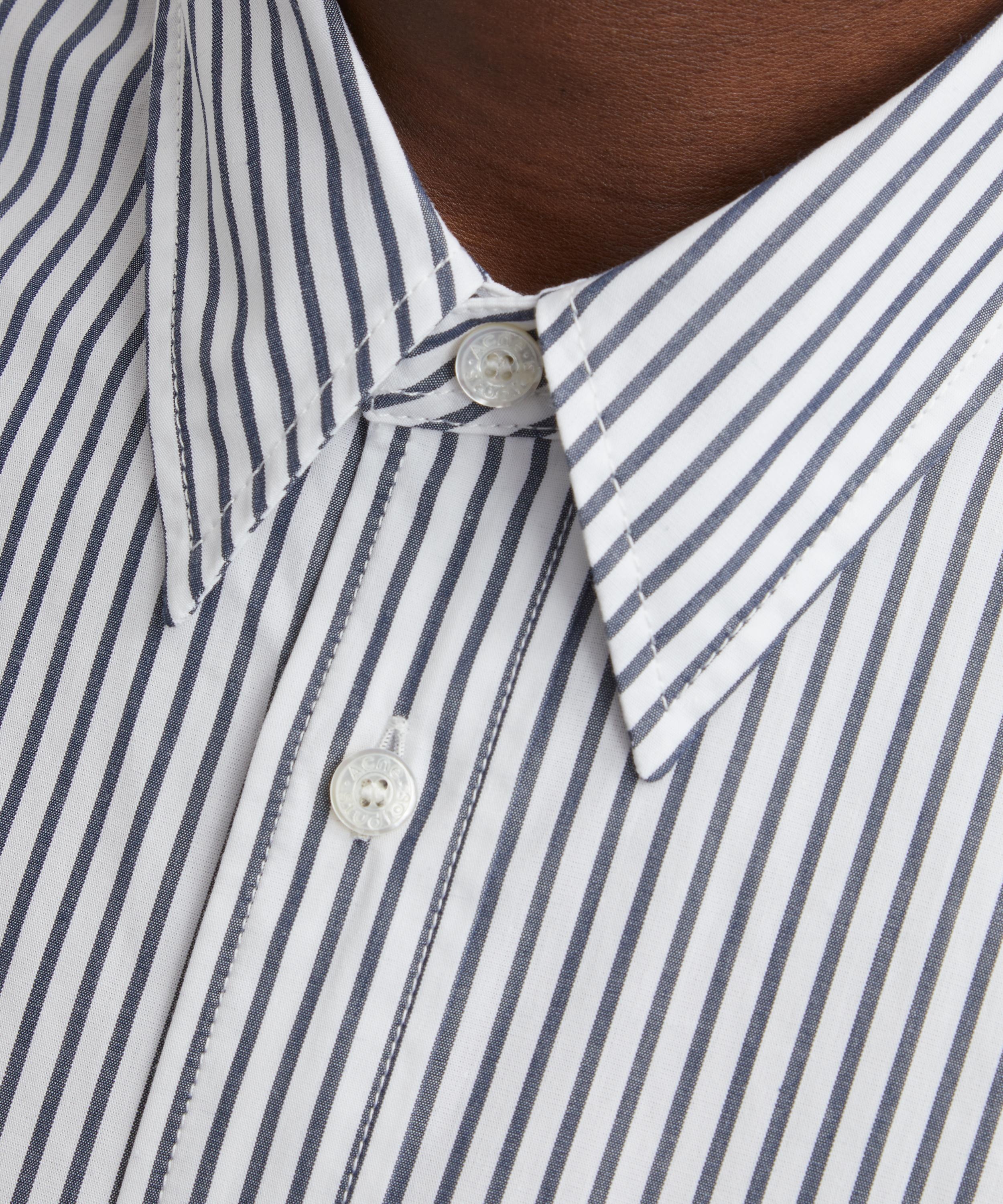 Stripe Button-Up Shirt - 5