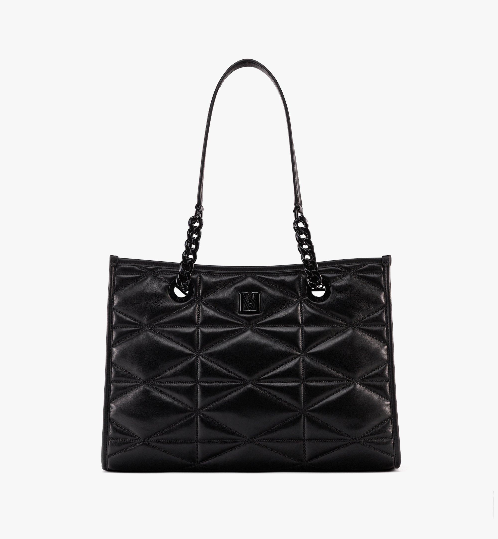 Travia Shoulder Bag in Cloud Quilted Lamb Leather - 1