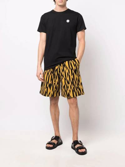 Song for the Mute drawstring geometric shorts outlook