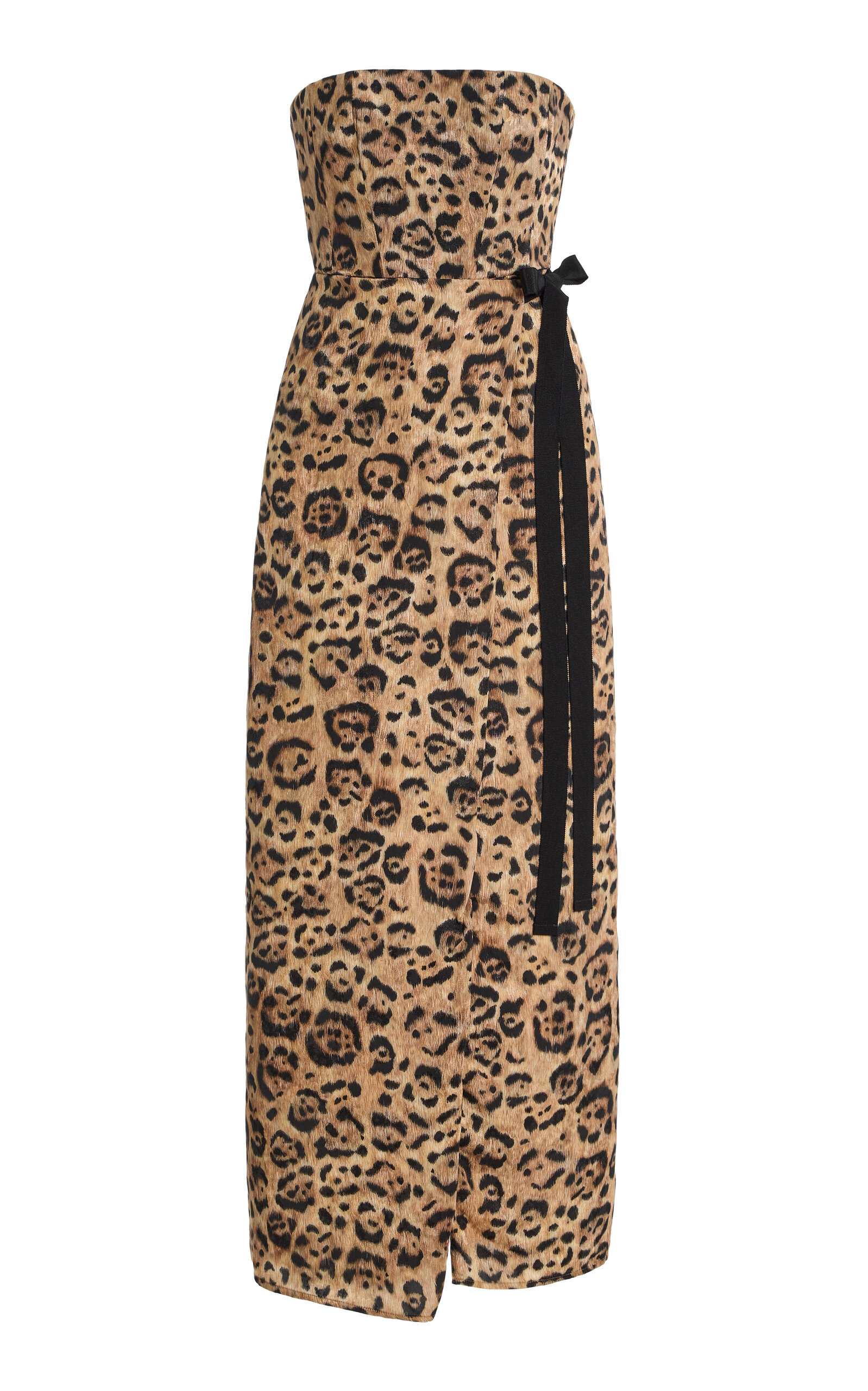 Cinéfila Jaguar Jacquard Midi Dress animal - 1