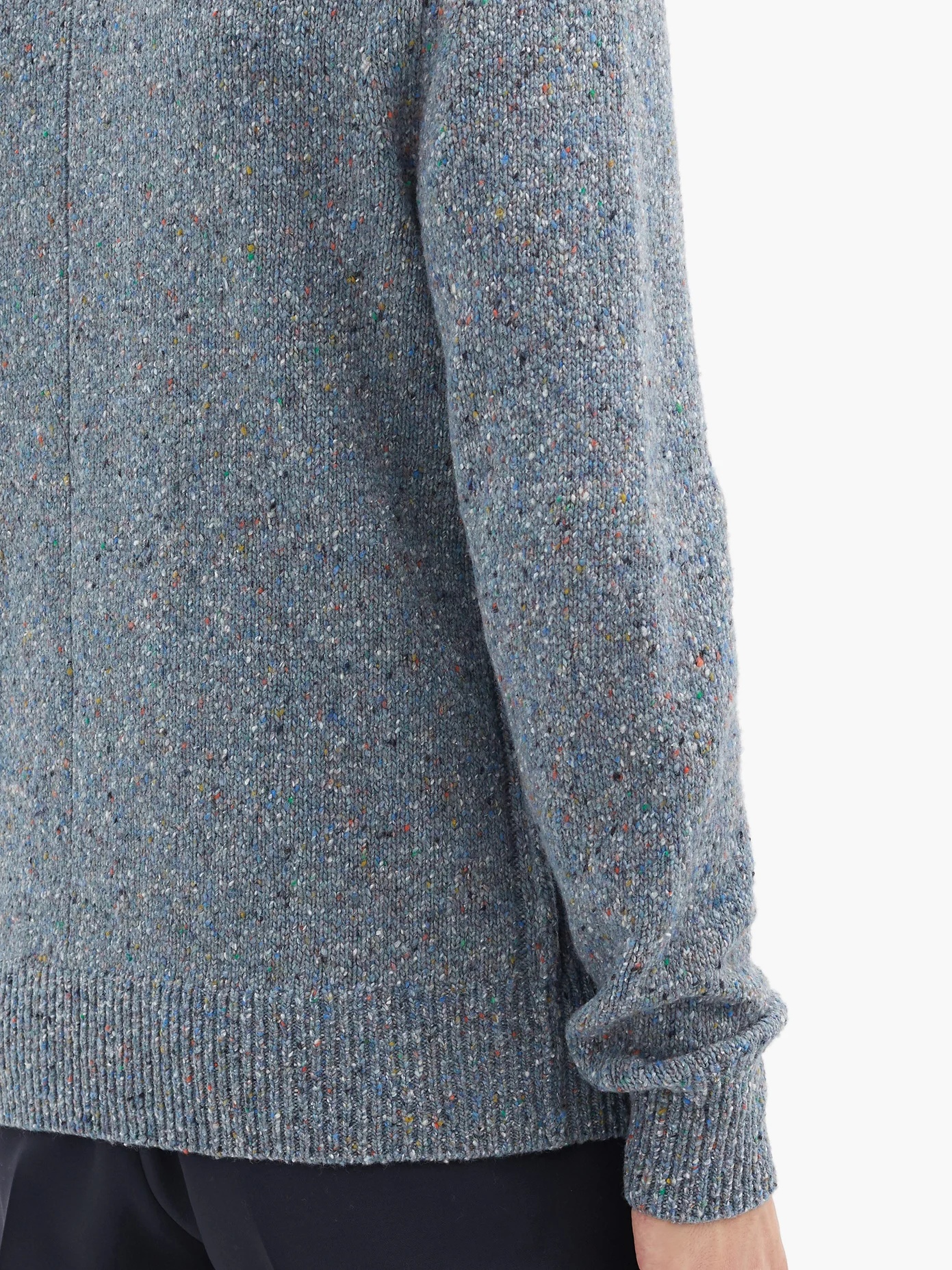 Scout speckled recycled wool-blend sweater - 4