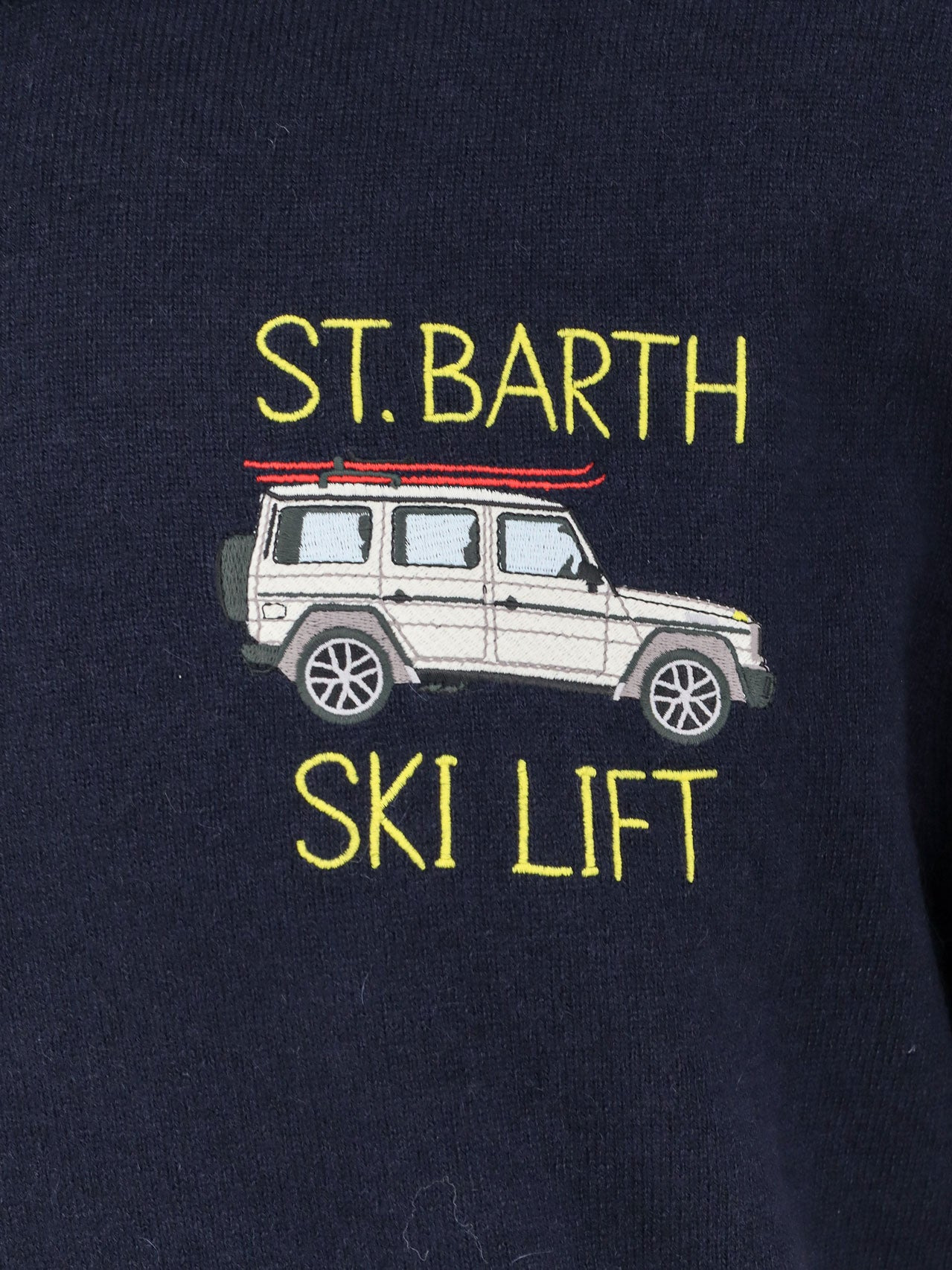 MC2 SAINT BARTH - Mc2 Saint Barth Heron Light Embry Wool Blend Sweater - 3