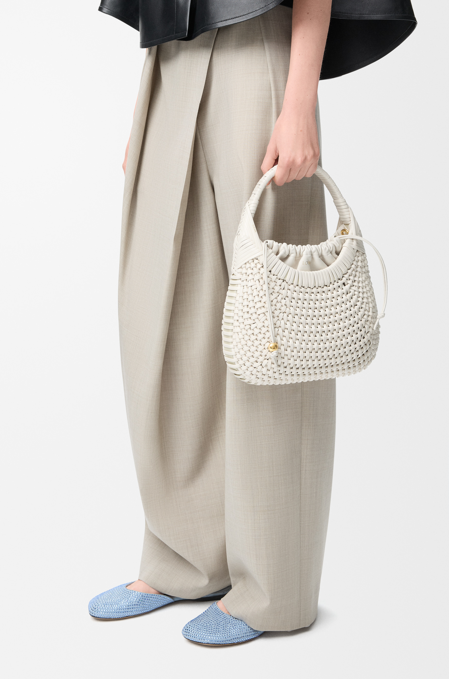 Diamond Hobo bag in calfskin - 3