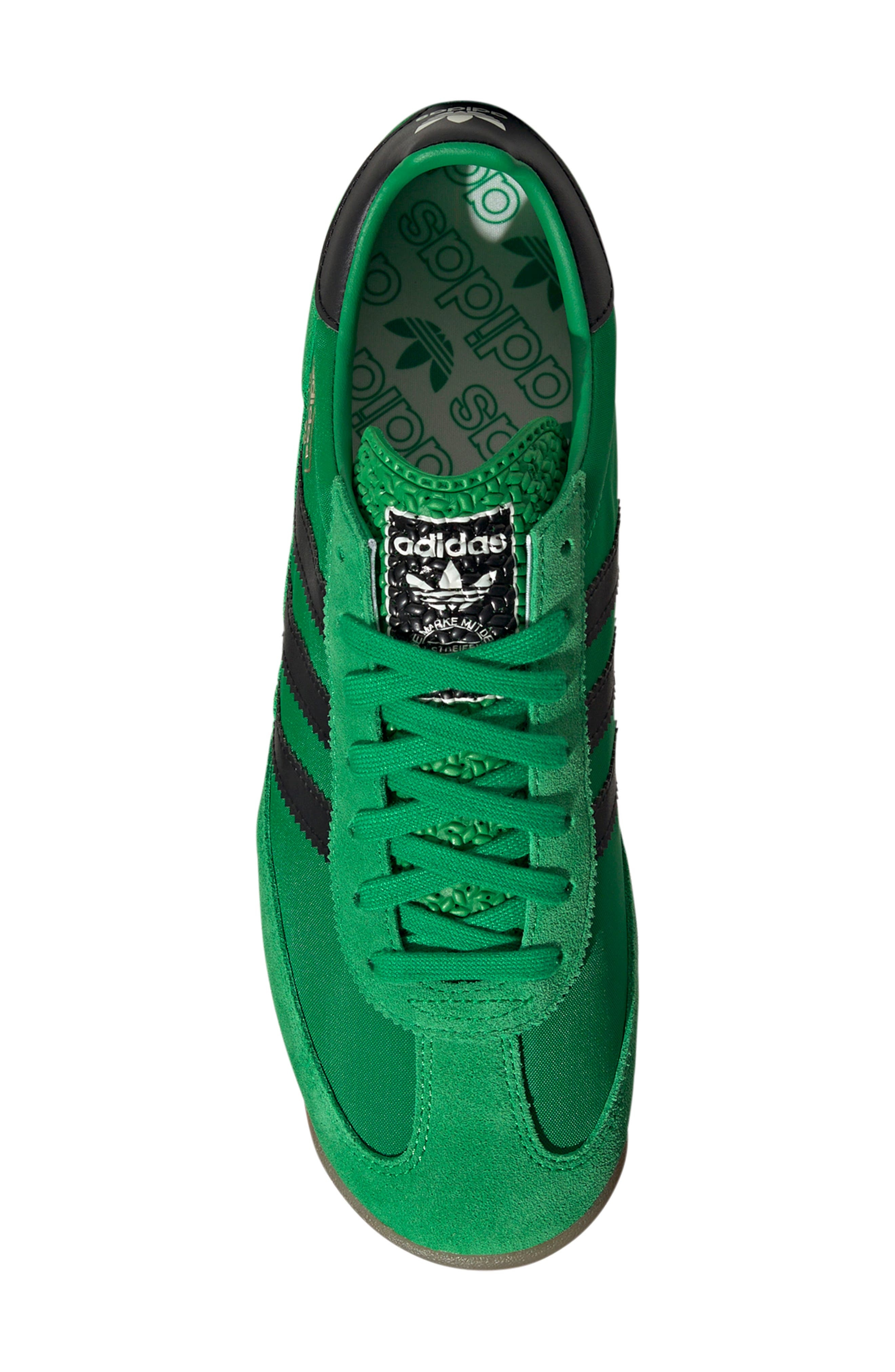 adidas Gender Inclusive SL 72 RS Sneaker in Green/Off White/Crew Yellow at Nordstrom - 4