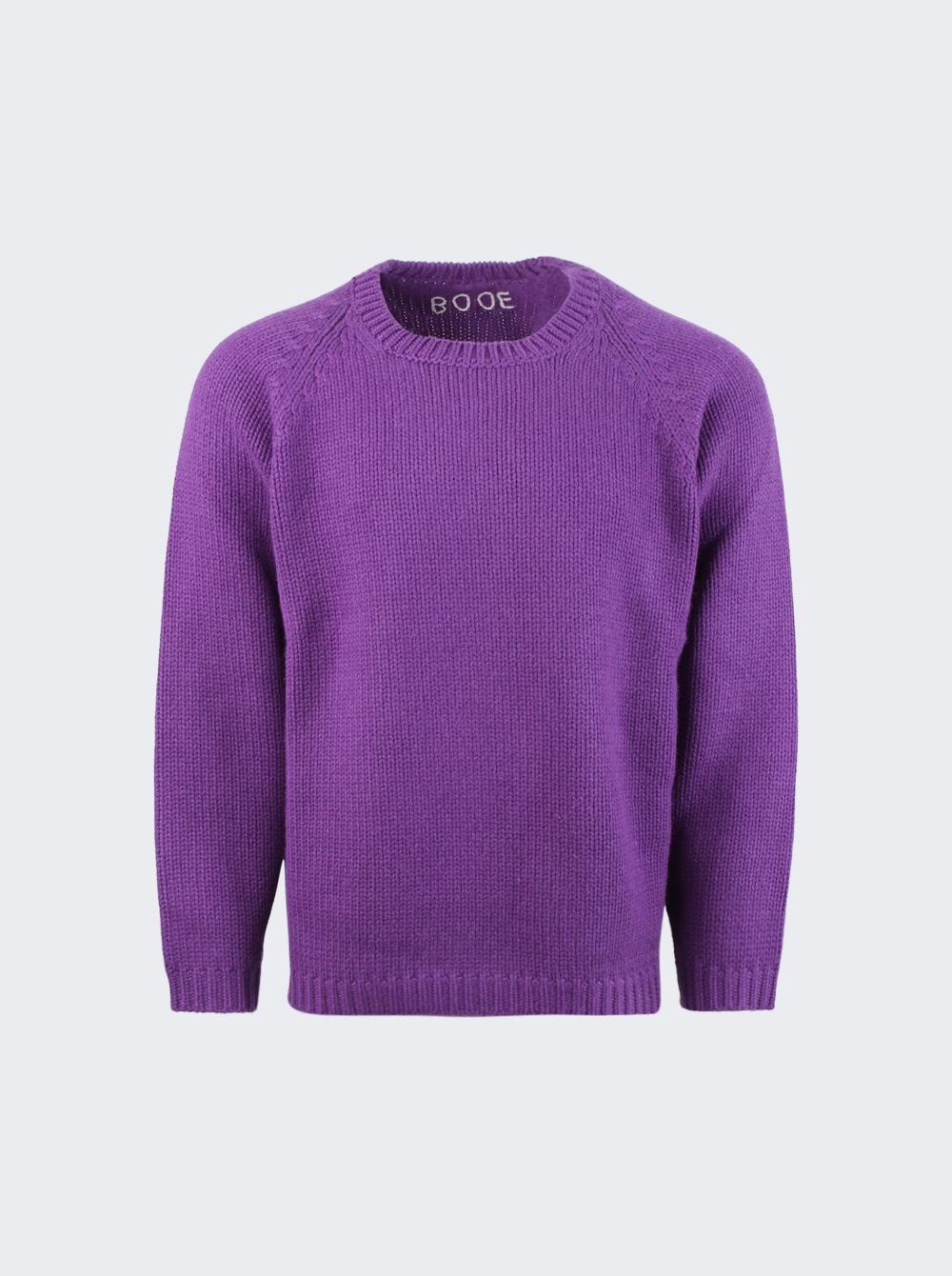 Cashmere Crewneck Sweater Purple - 1