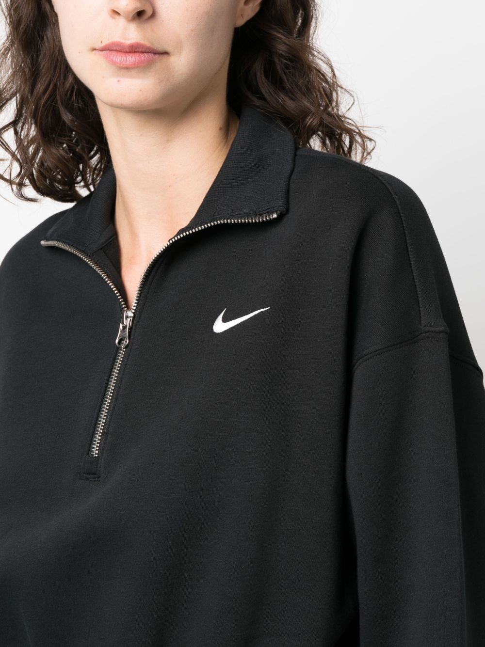 Phoenix cropped zip-up sweatshirt - 5