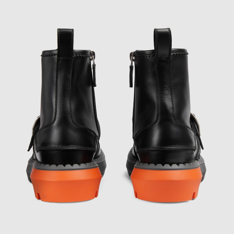 GUCCI Men's GG lace-up boot outlook