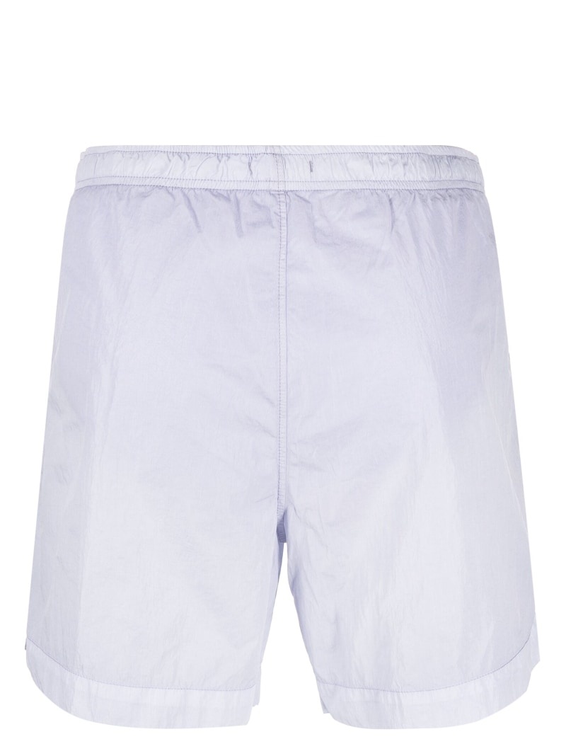 logo-patch swim shorts - 2